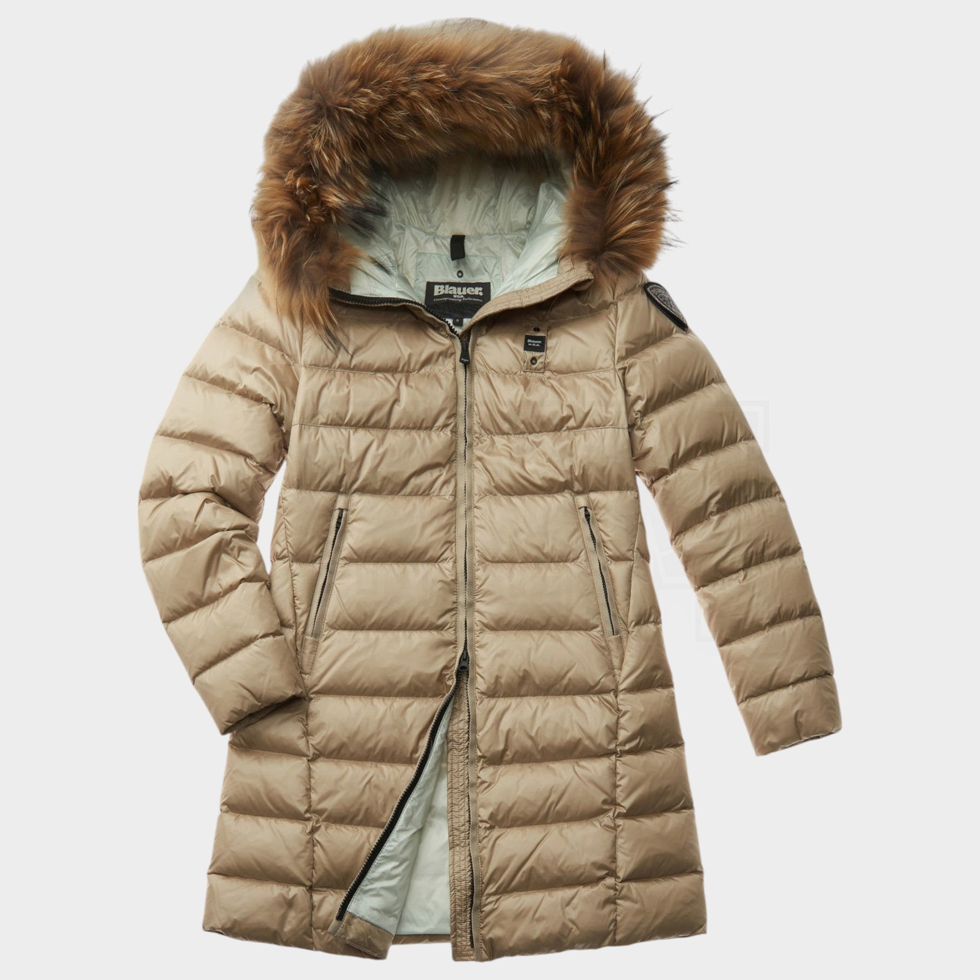 PIUMINO BLAUER LUNGO KRISTIN