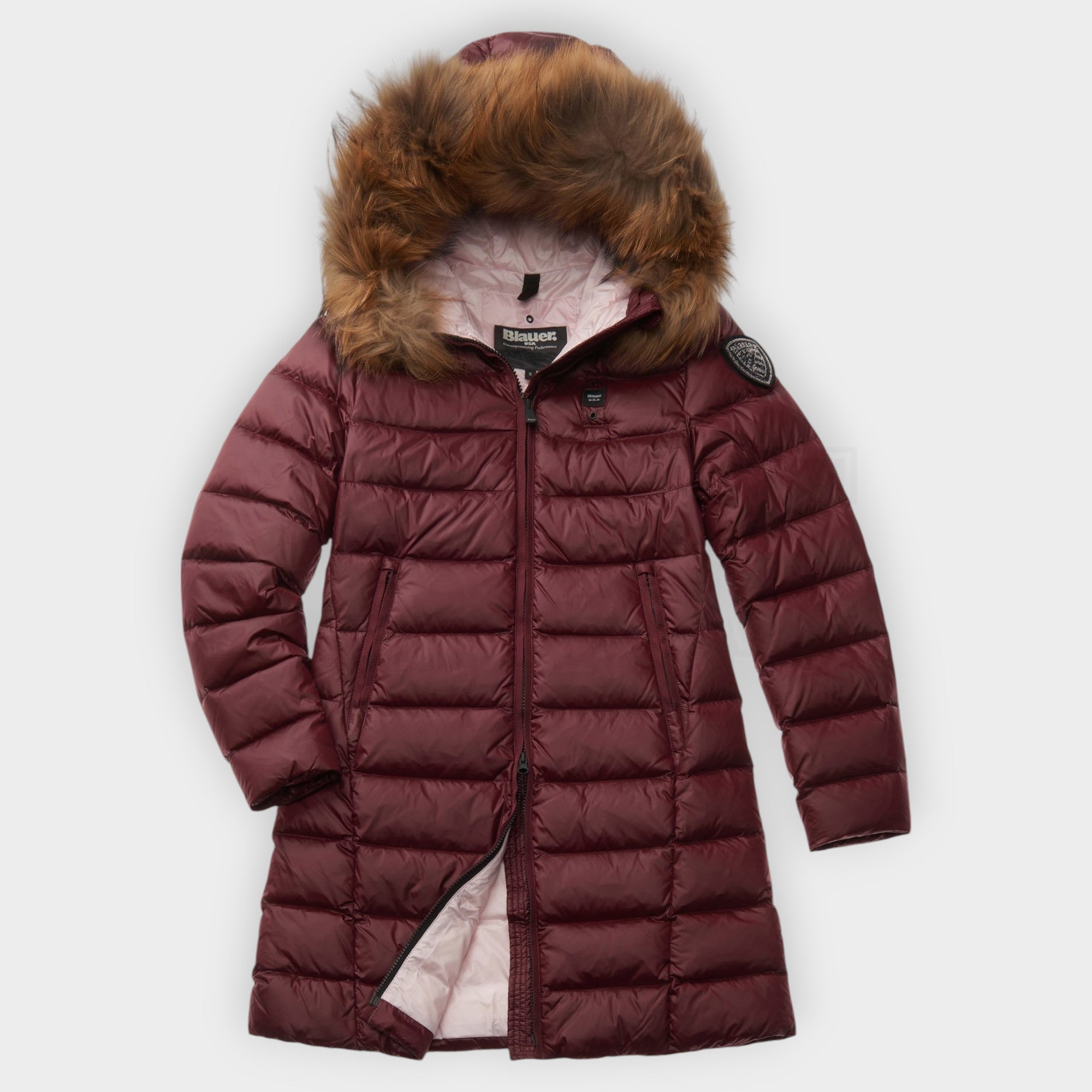 PIUMINO BLAUER LUNGO KRISTIN