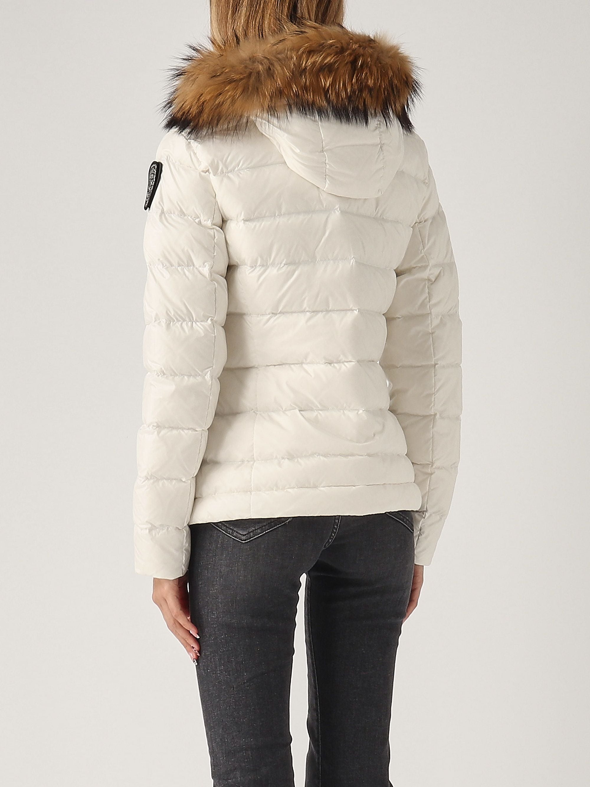 PIUMINO BLAUER ARCADIA TRAMA DRITTO CON PELO INT. PIUMA