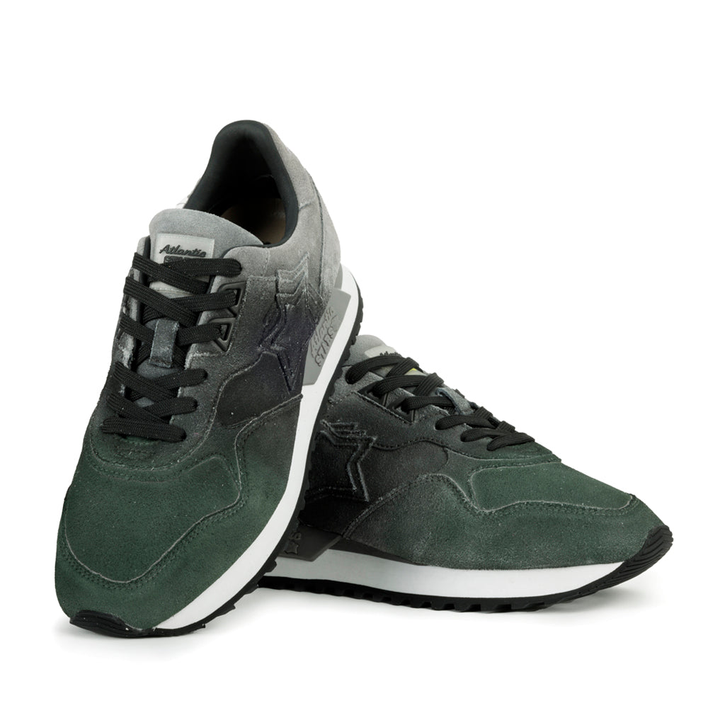 SCARPE ATLANTIC STAR DRACO VERDE GRIGIO