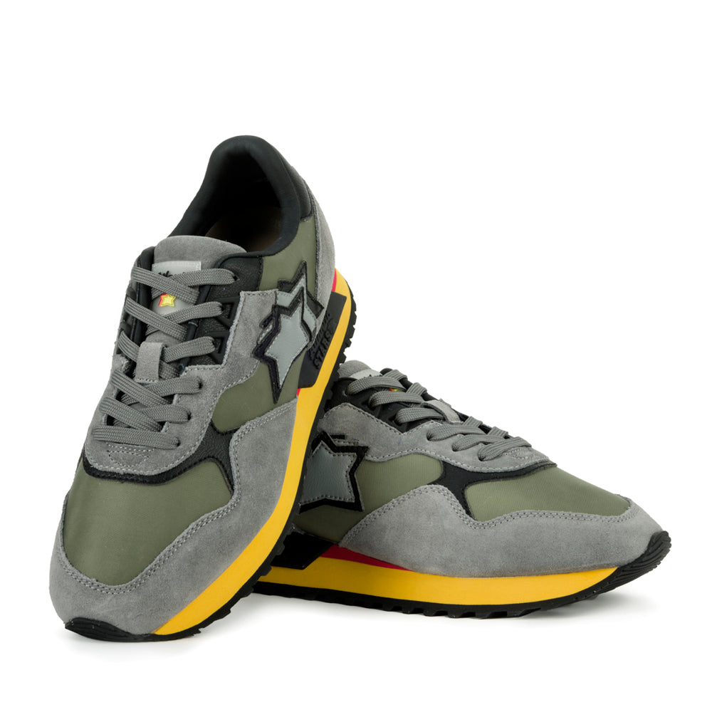 SCARPE ATLANTIC STAR DRACO GRIGIO - VERDE