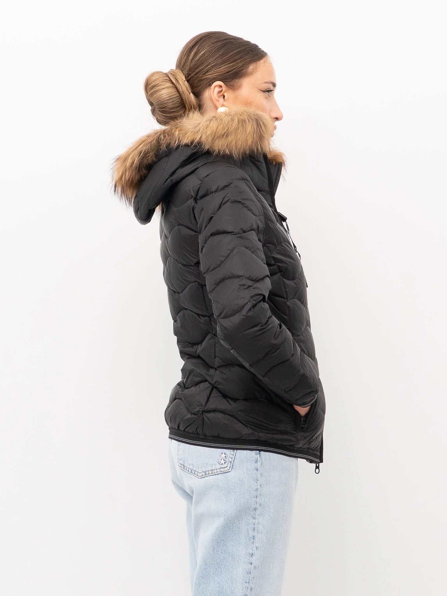 PIUMINO BLAUER ALDIE ONDINA INT. PIUMA CON PELO