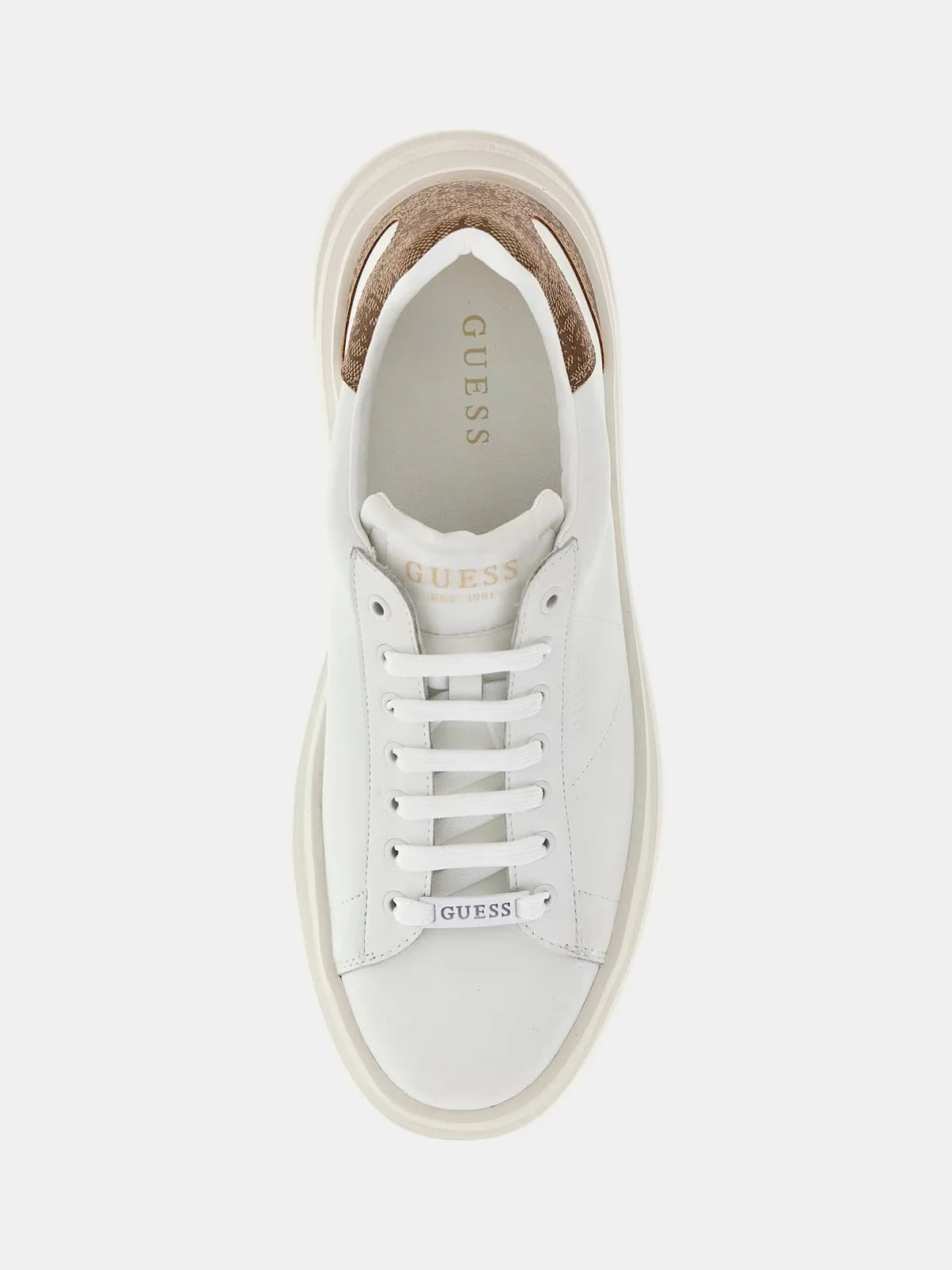 SCARPE GUESS ELBA FONDO MQ BIANCO