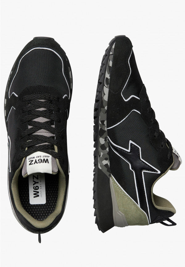 SCARPE WIZZ JUST SAY WIZZ JET-M. BLACK-MILITARE