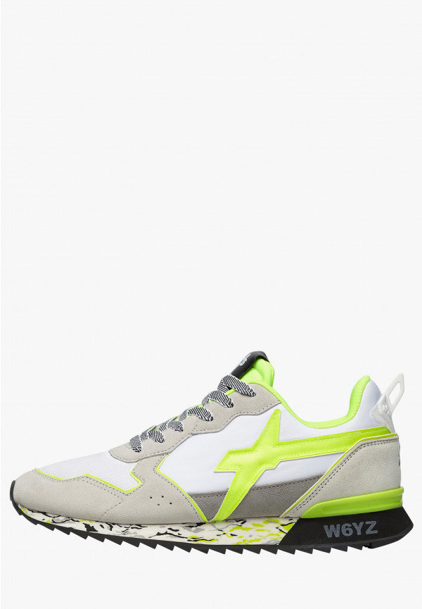SCARPE WIZZ W6YZ JET M BIANCO GIALLO FLUO