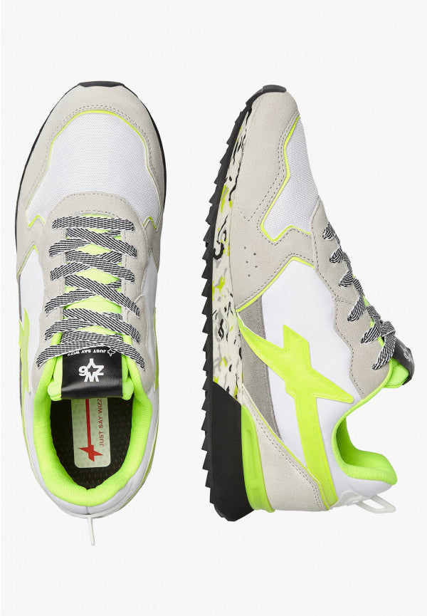 SCARPE WIZZ W6YZ JET M BIANCO GIALLO FLUO