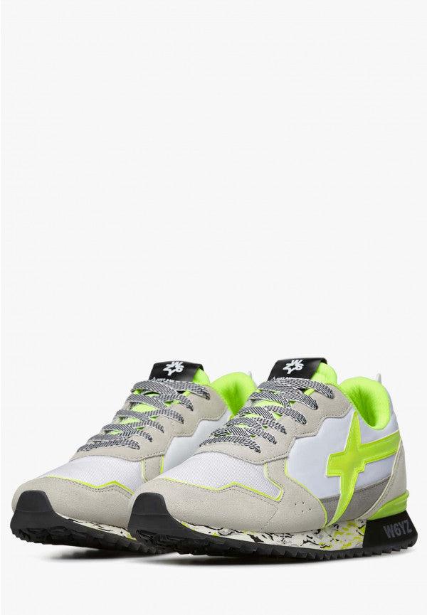 SCARPE WIZZ W6YZ JET M BIANCO GIALLO FLUO