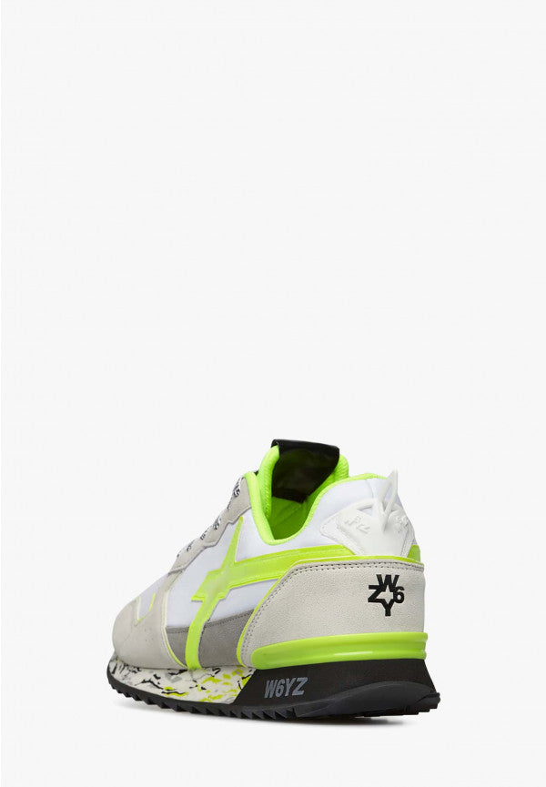 SCARPE WIZZ W6YZ JET M BIANCO GIALLO FLUO