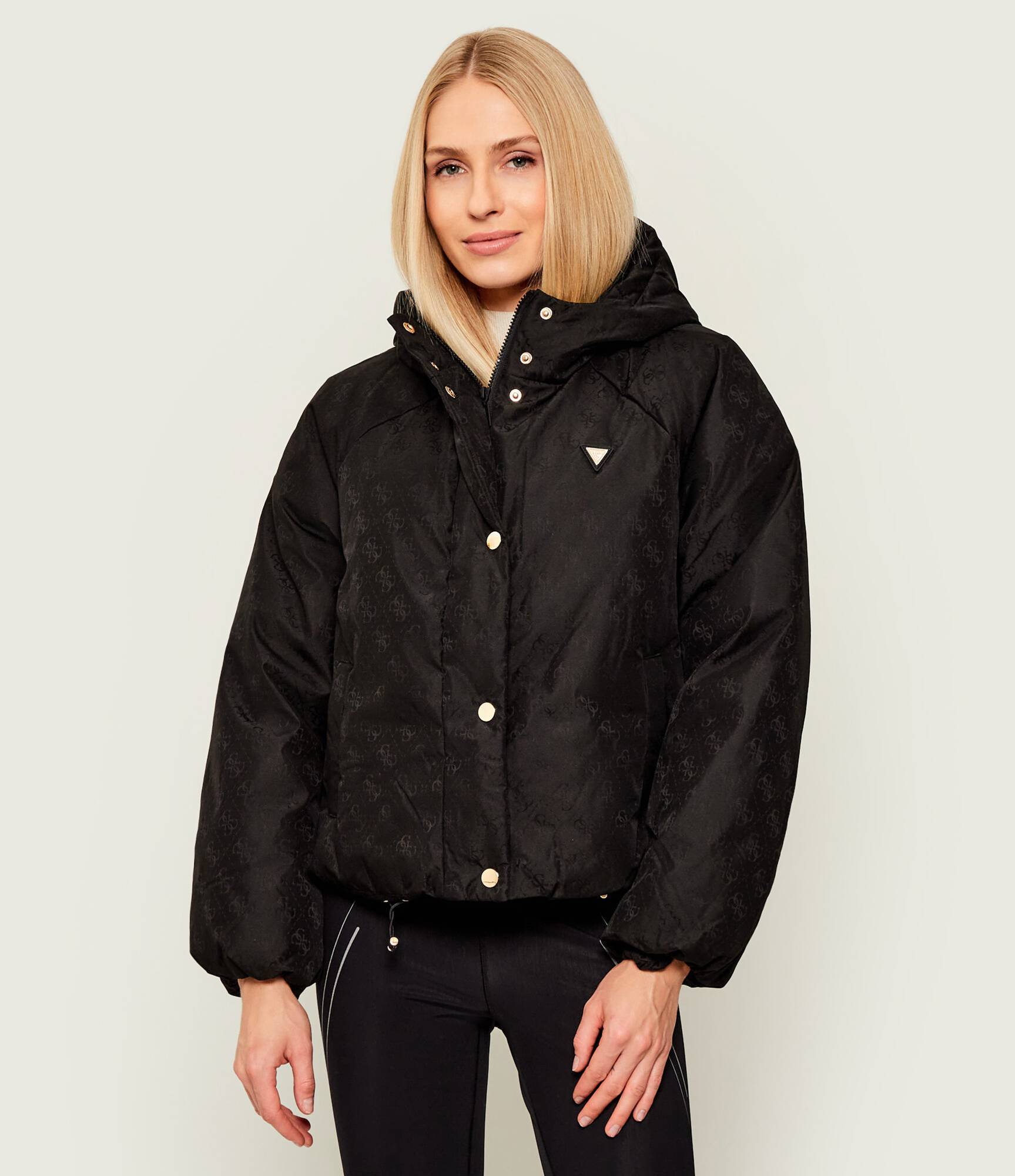 PIUMINO GUESS 4G BOXY PUFFER