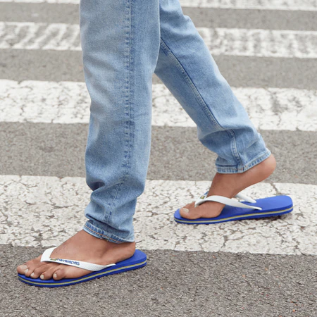 INFRADITO HAVAIANAS BRASIL LOGO BLU MARINE
