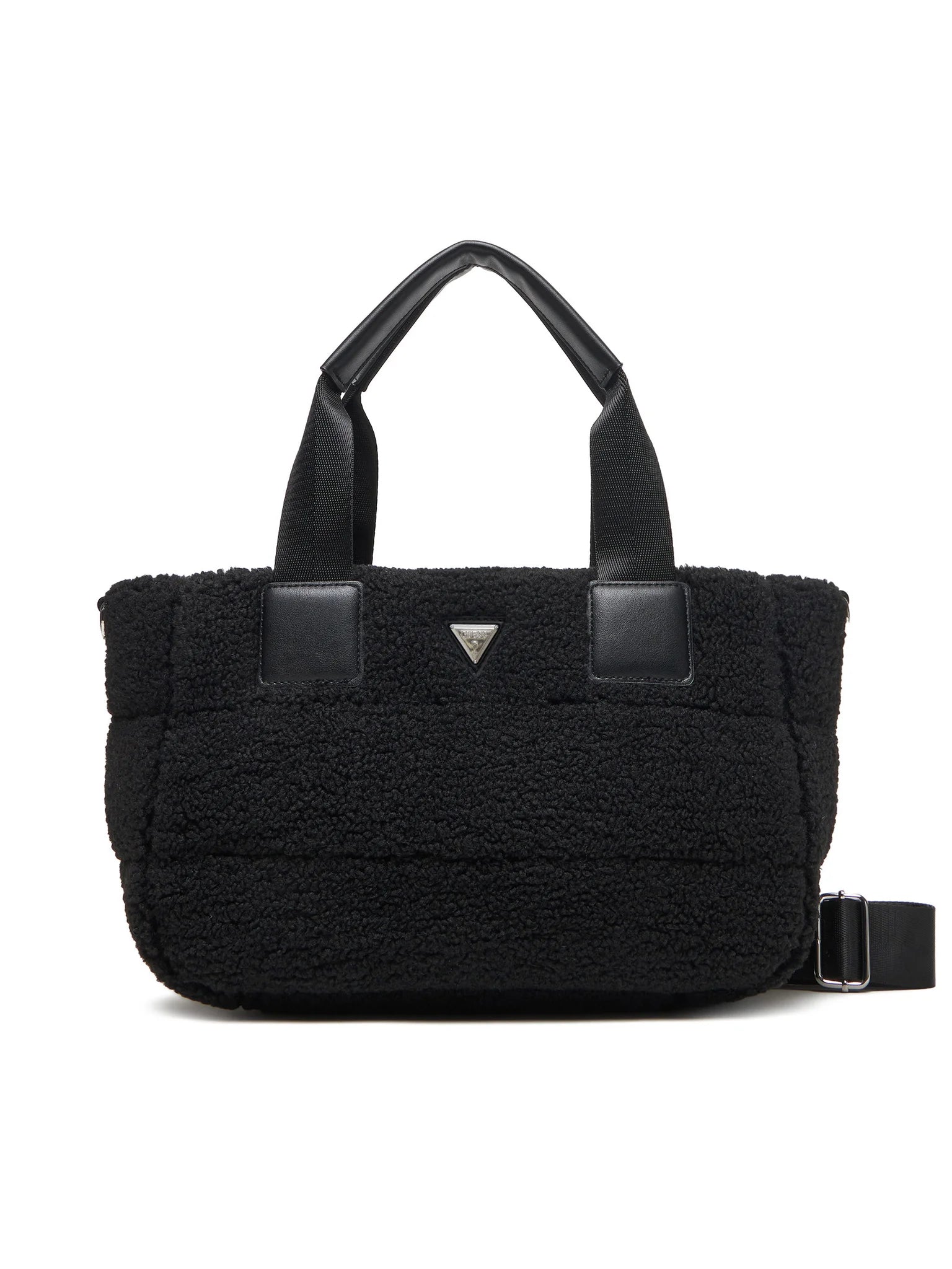 BORZA GUESS SHERPA MINI TOTE BAG PECORA