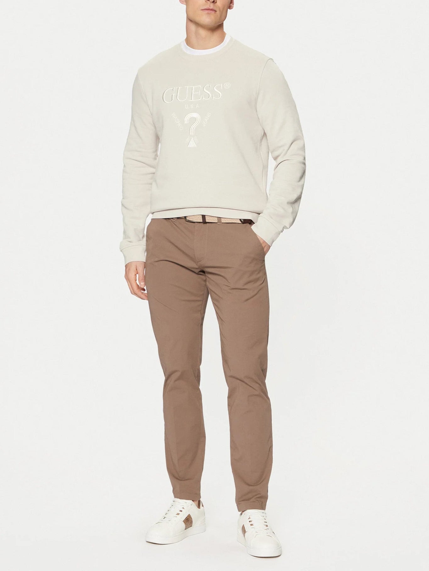 FELPA GUESS BEAU GIROCOLLO
