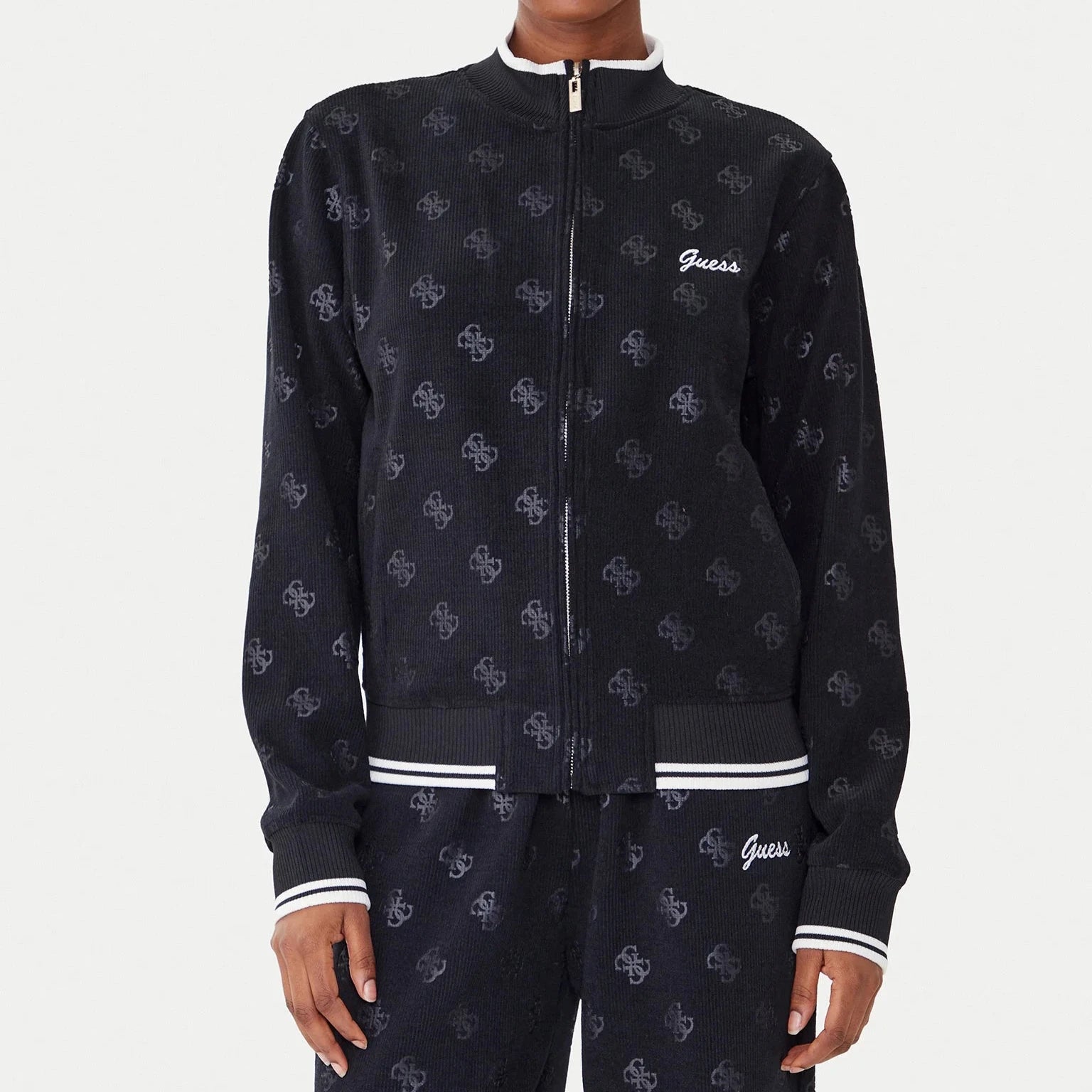 FELPA GUESS PAULINA FULL ZIP
