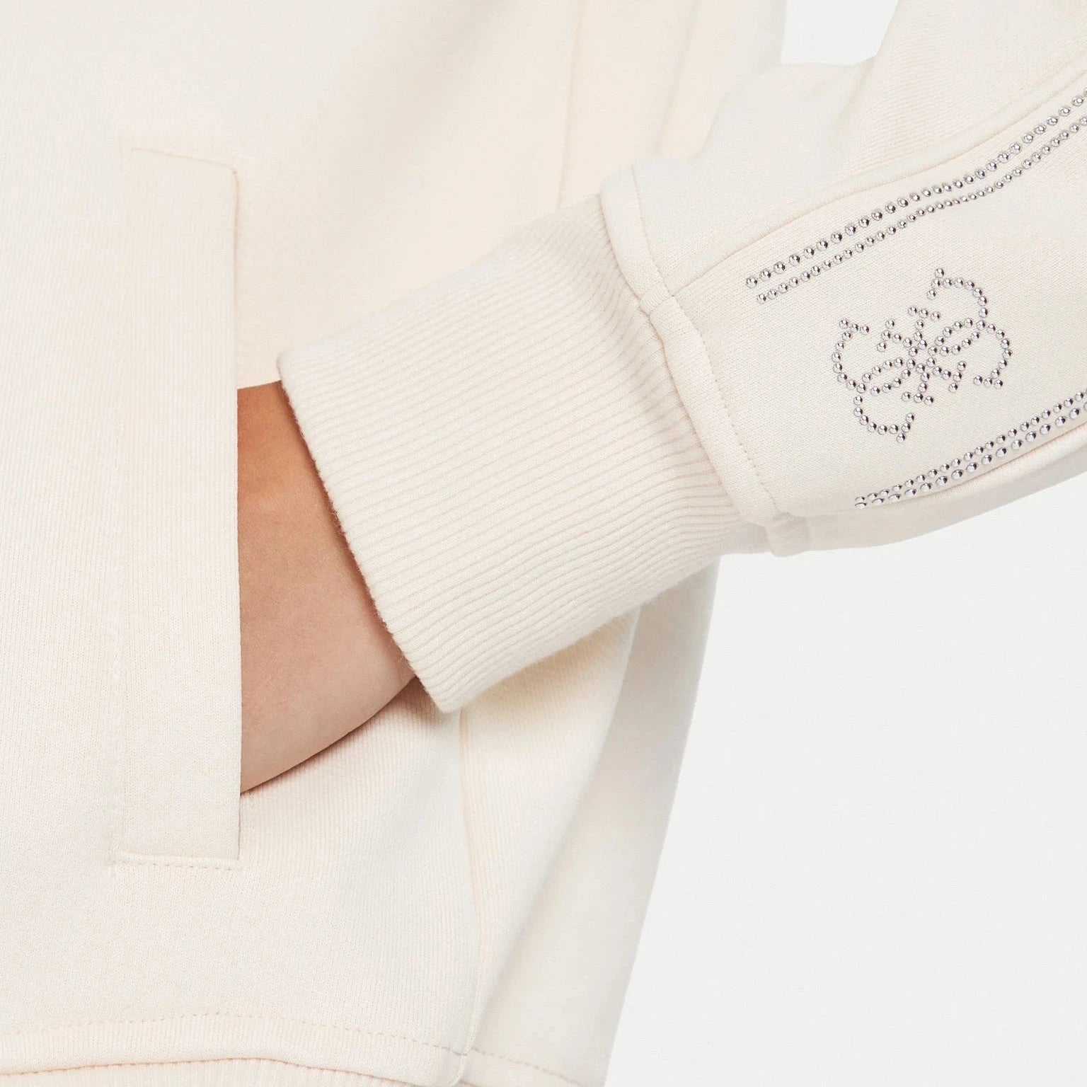 FELPA GUESS OCTAVIA FULL ZIP