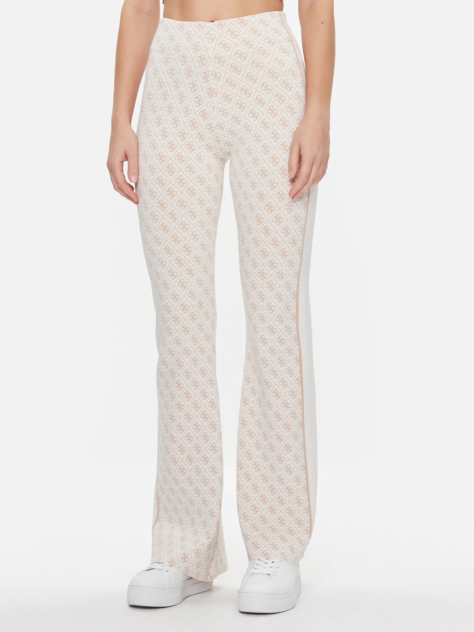 PANTALONE GUESS LISE 4G LOGO IN MAGLIA