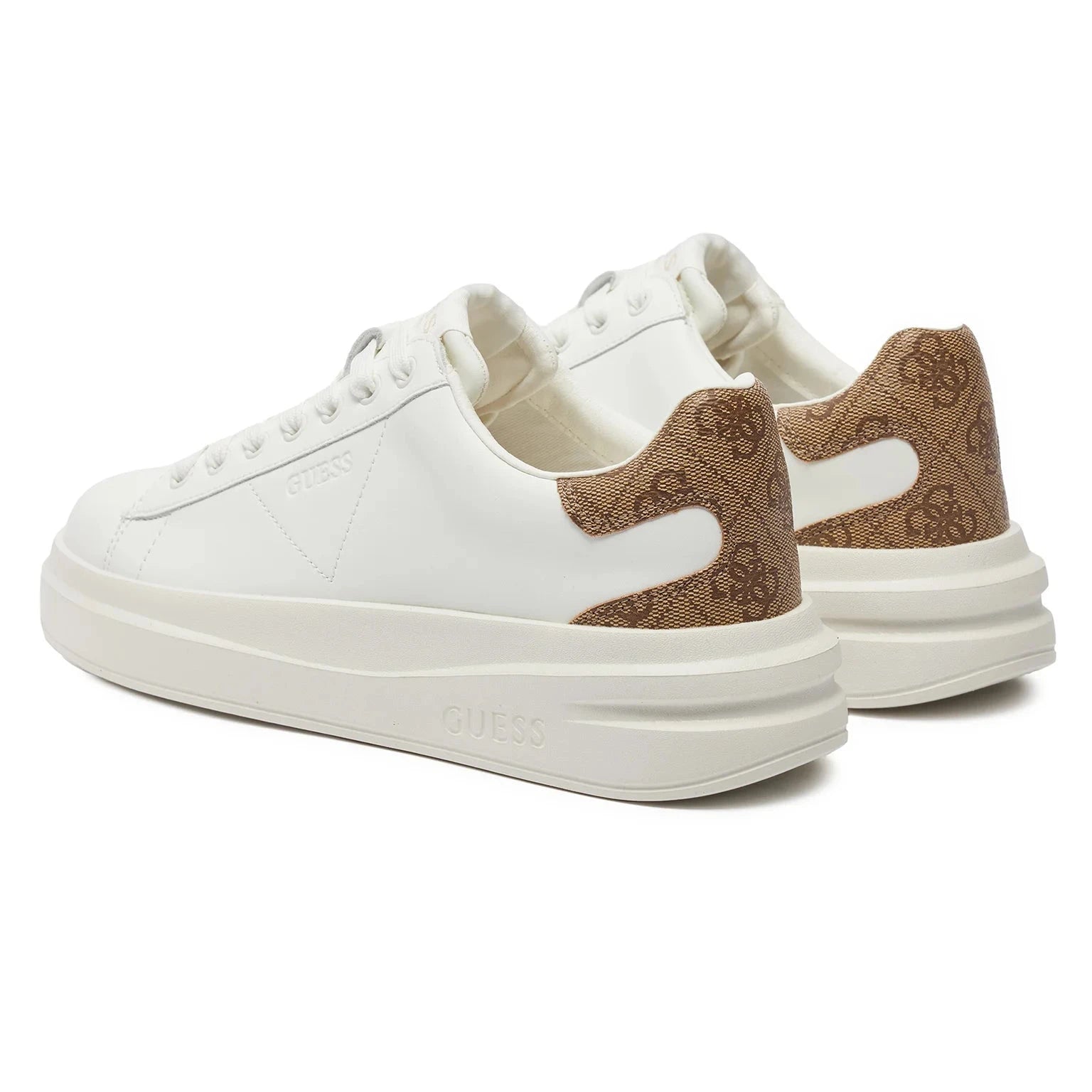 SCARPE GUESS ELBINA WHITE BEIGE