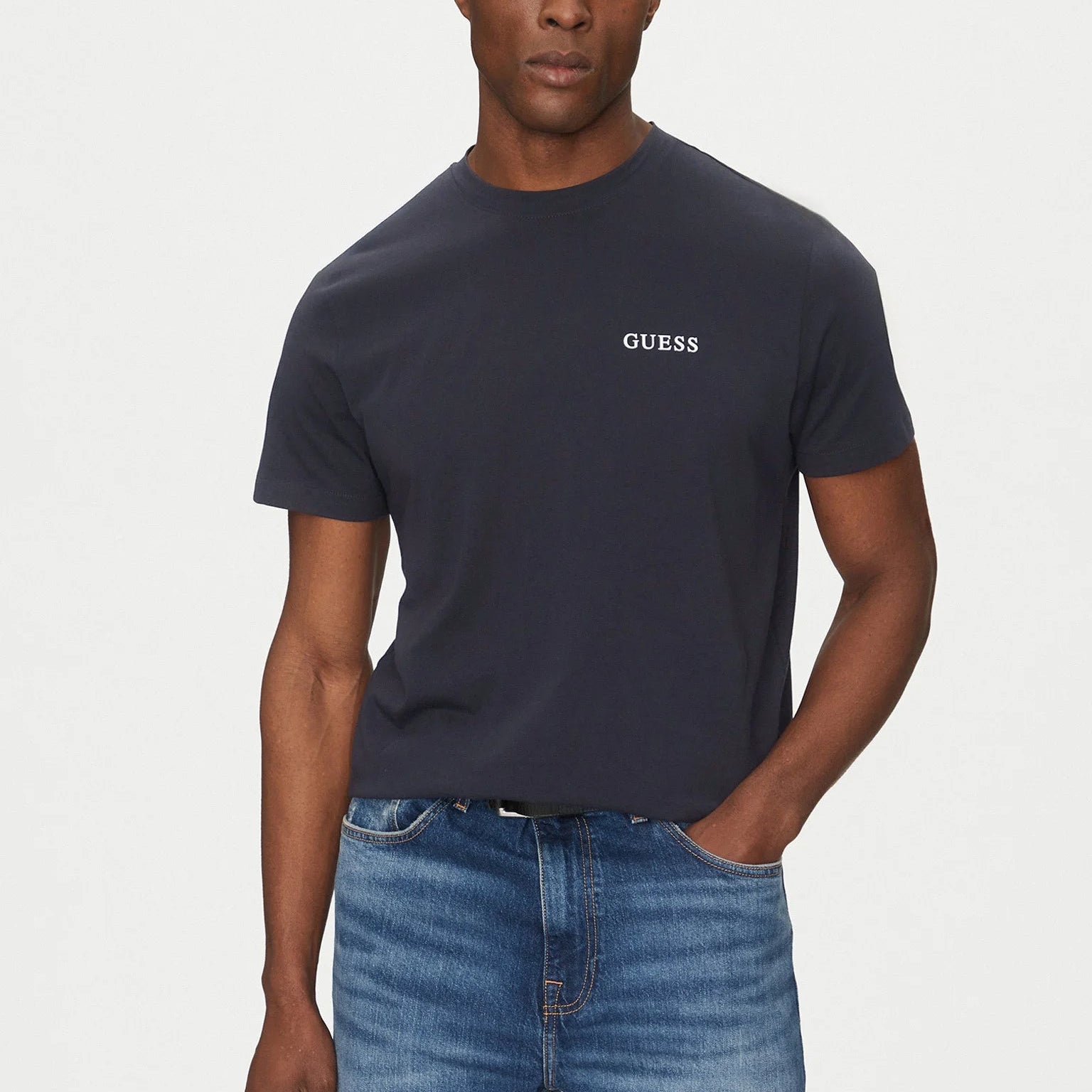 TSHIRT GUESS BASIC MINILOGO GUESS REGULAR FIT