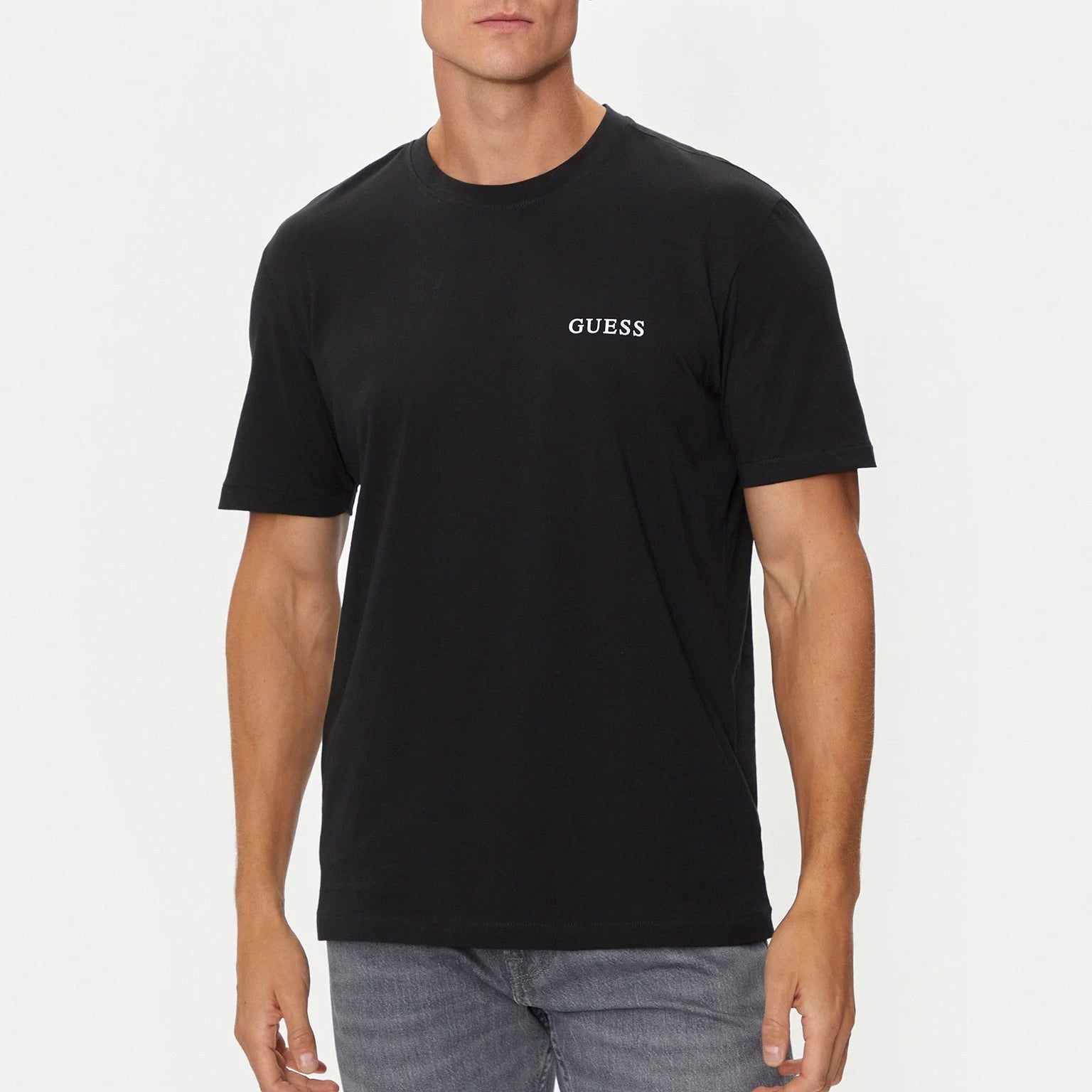 TSHIRT GUESS BASIC MINILOGO GUESS REGULAR FIT