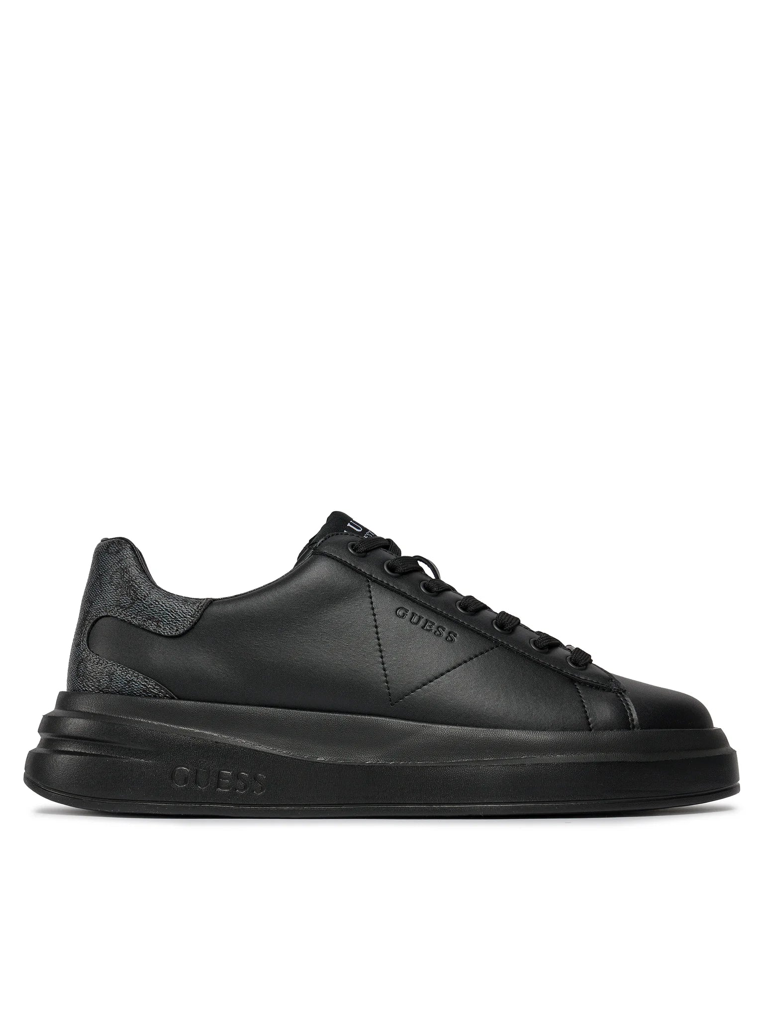 SCARPE GUESS ELBA FONDO CASSETTA NERO