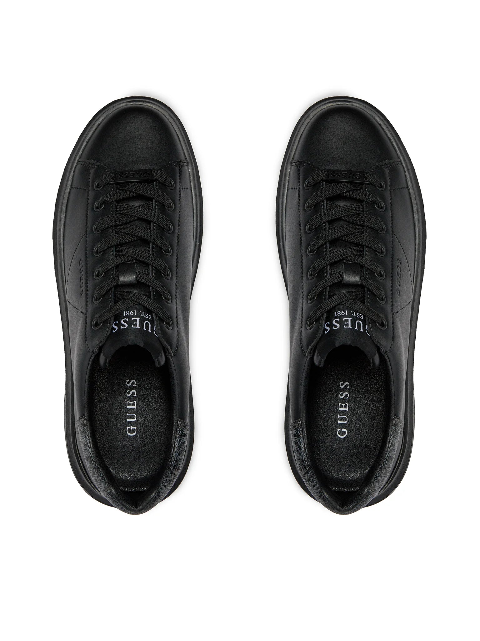 SCARPE GUESS ELBA FONDO CASSETTA NERO