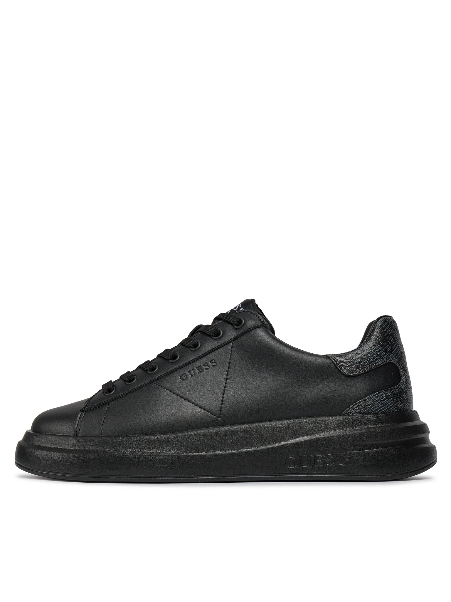 SCARPE GUESS ELBA FONDO CASSETTA NERO