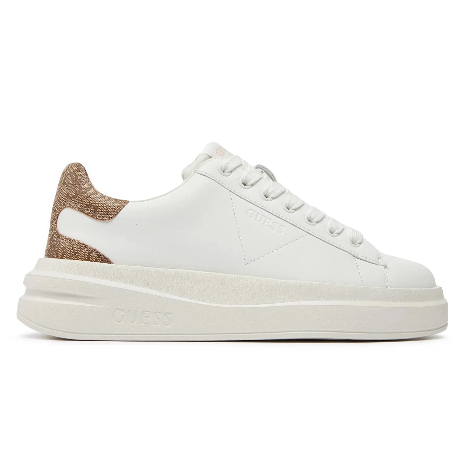 SCARPE GUESS ELBINA WHITE BEIGE