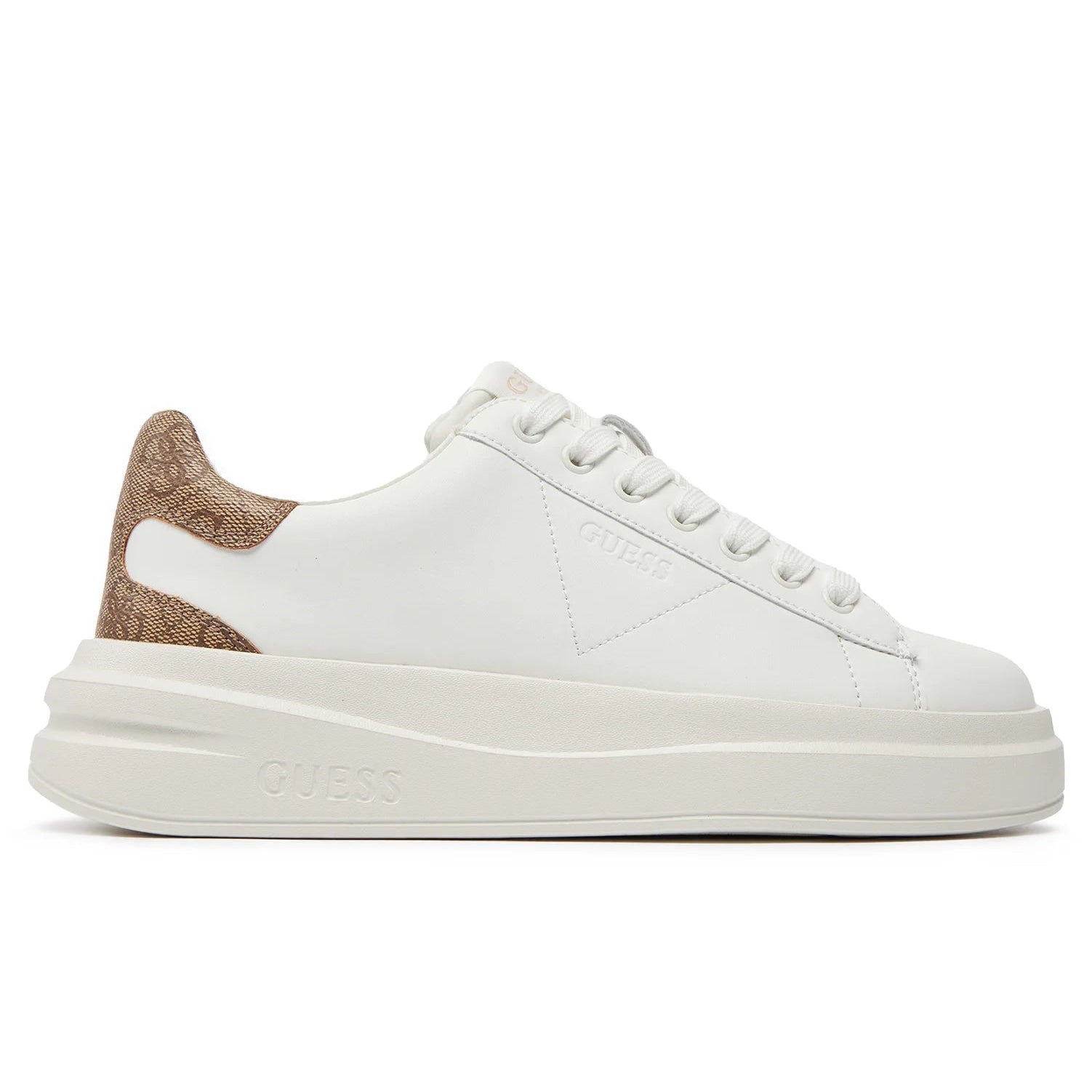 SCARPE GUESS ELBINA WHITE BEIGE