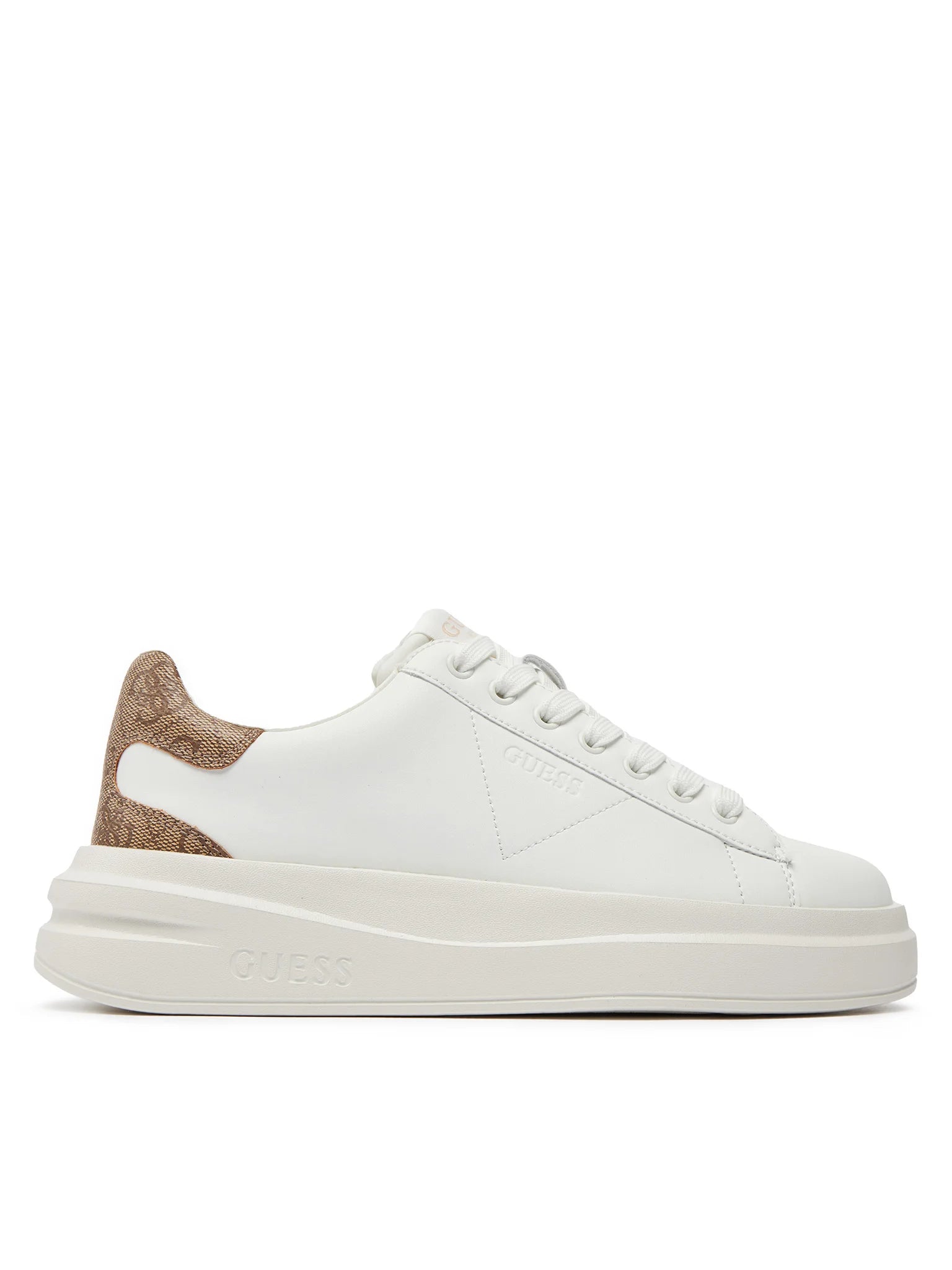 SCARPE GUESS ELBINA WHITE BEIGE