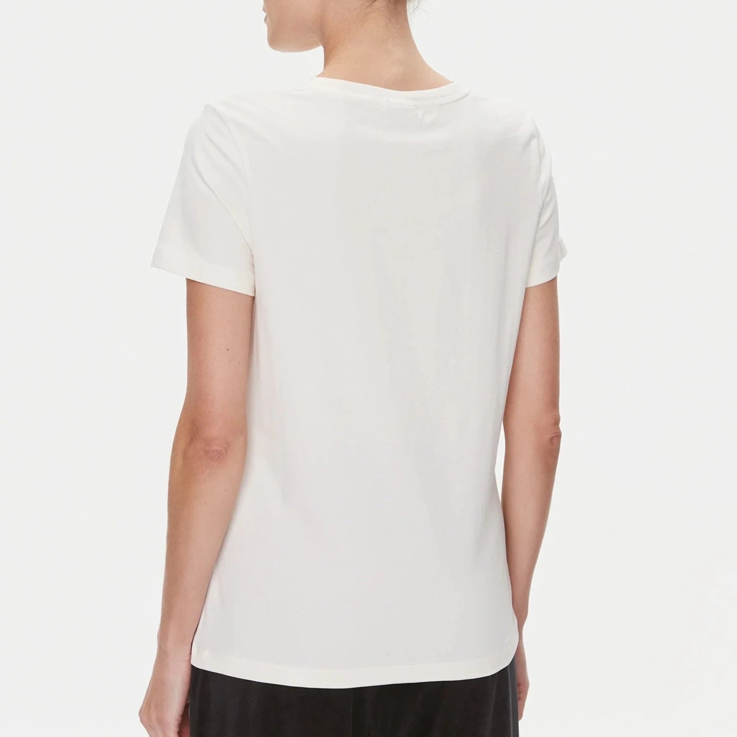 TSHIRT GUESS BRIANA MC LOGO STRASS