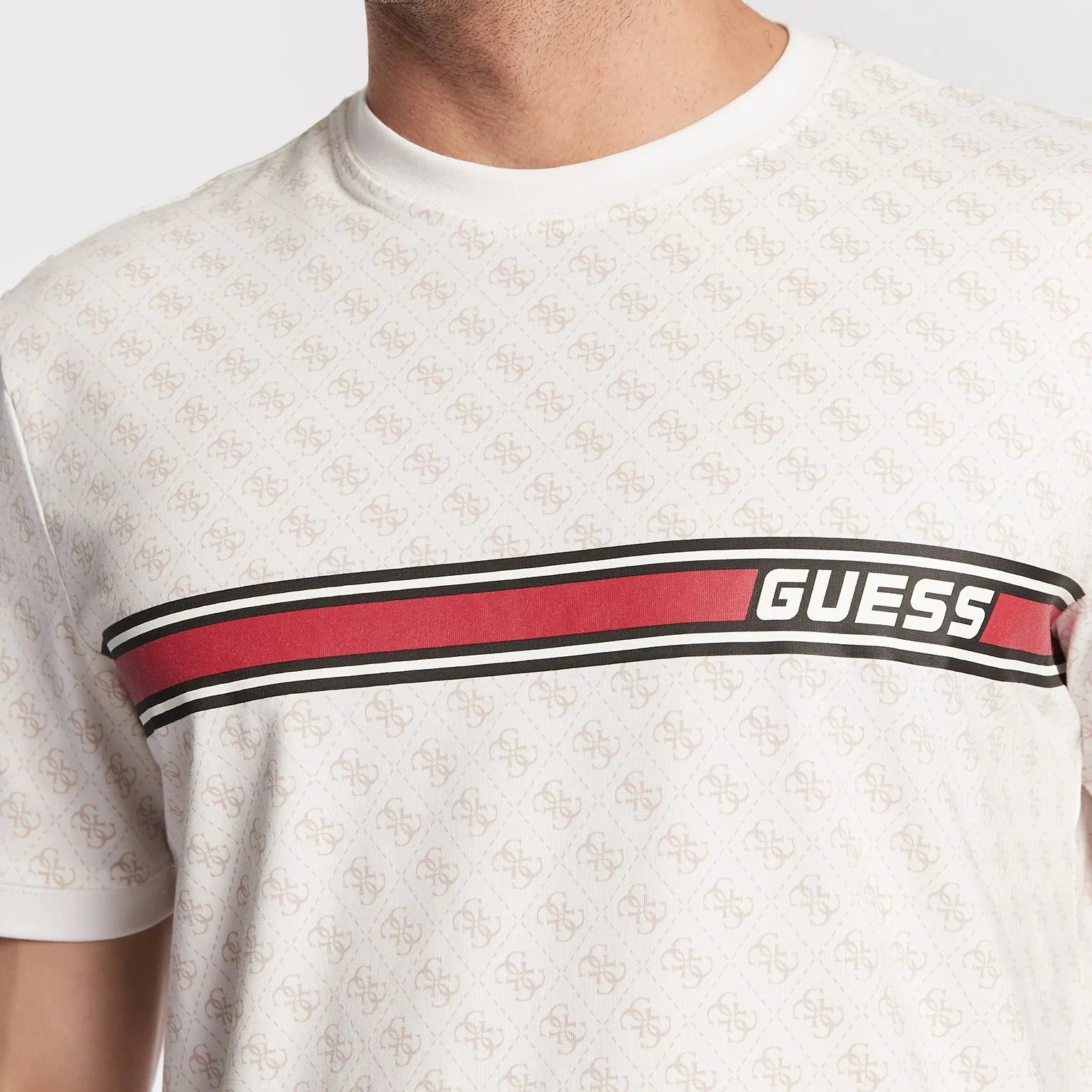 TSHIRT GUESS JAMEY LOGO ALL OVER