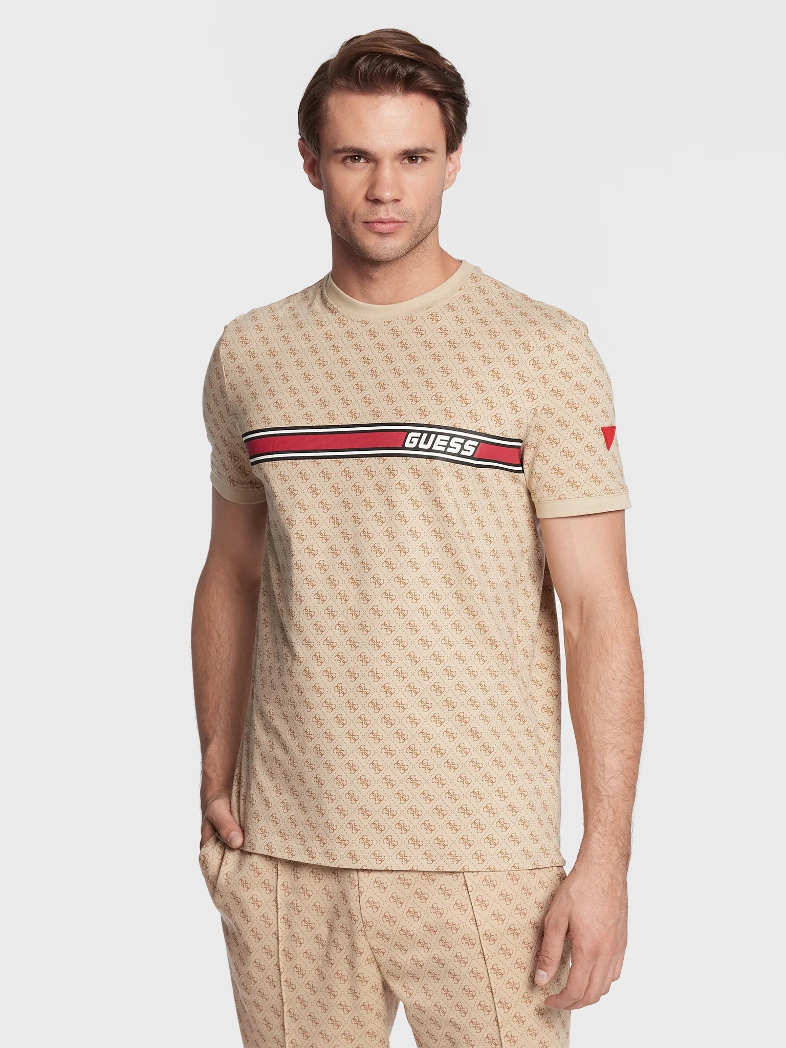 TSHIRT GUESS JAMEY LOGO ALL OVER