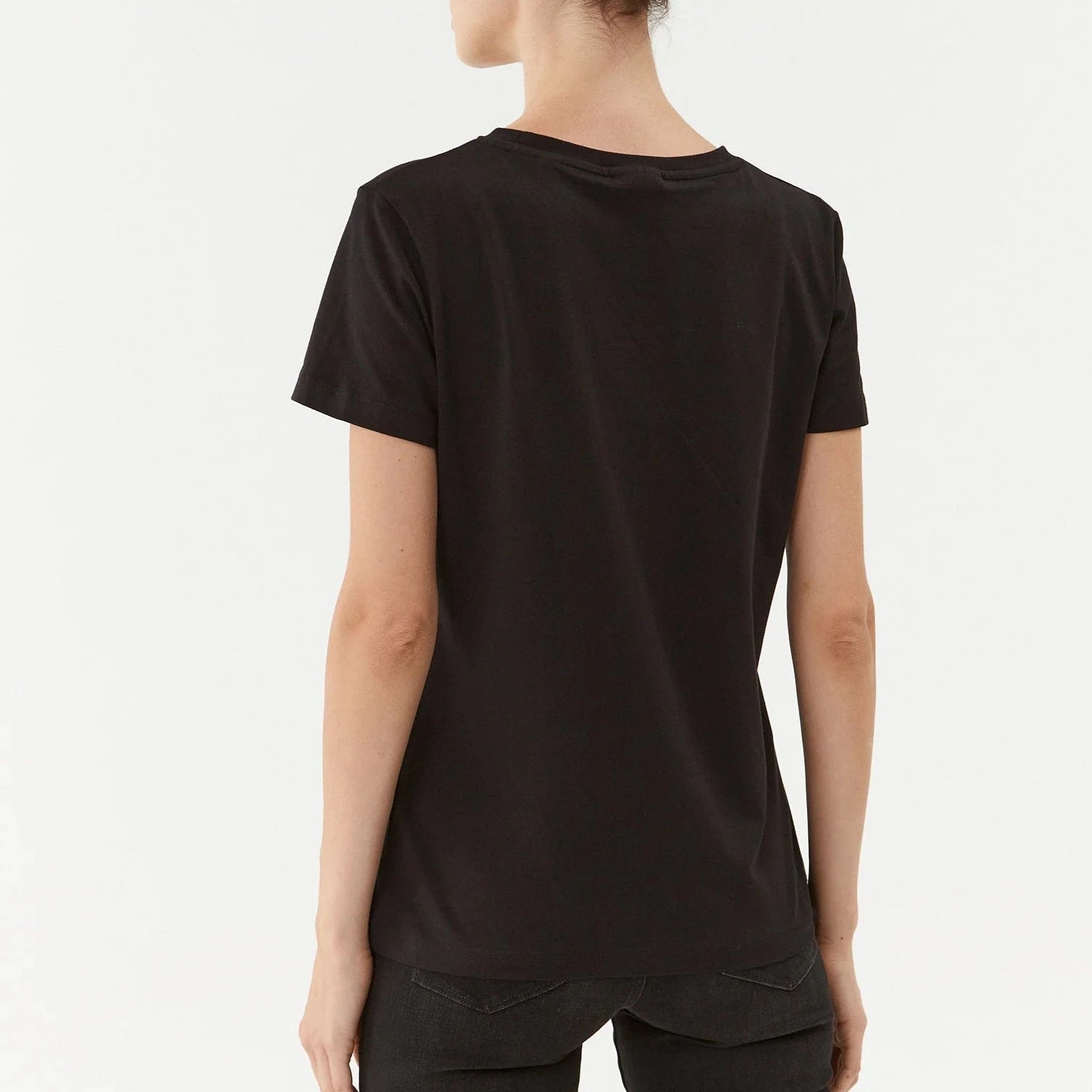 TSHIRT GUESS BRIANA MC LOGO STRASS