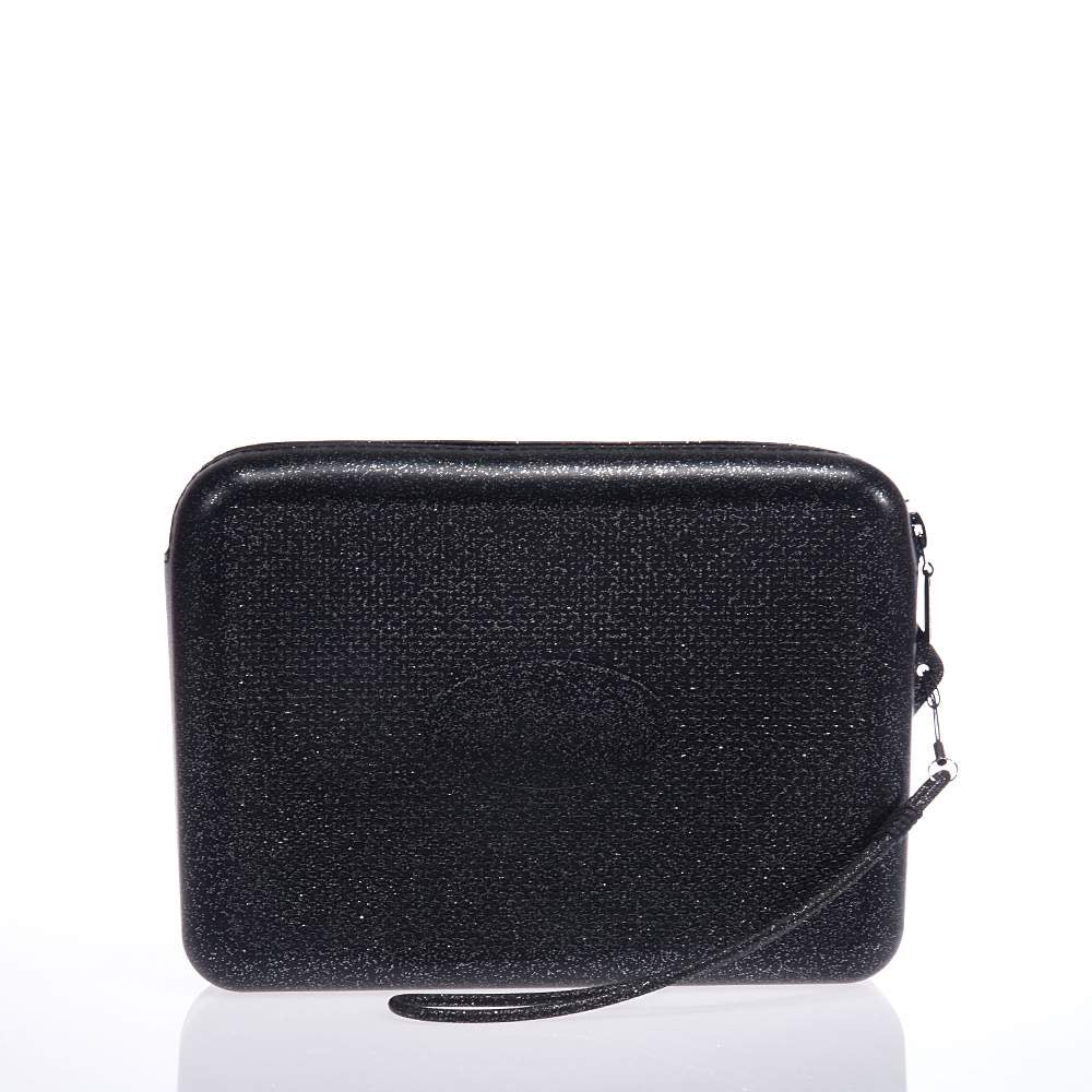CLUTCH HAVAIANAS POCHETTE NECESSAIRE GLITTER NERO