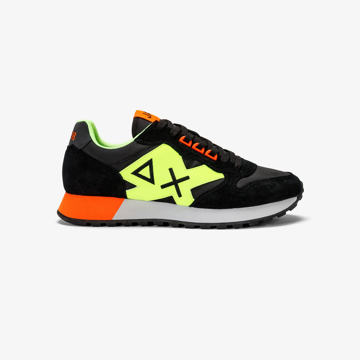 SCARPE SUN68 JAKI FLUO NERO