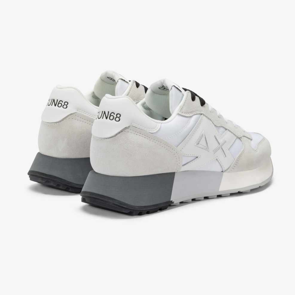 SCARPE SUN68 JAKI 2.0 BICOLOR BIANCO