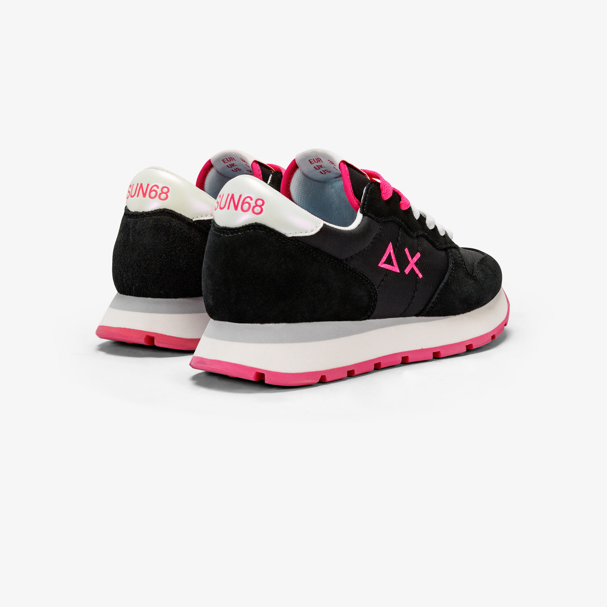 SCARPE SUN68 ALLY SOLID NYLON NERO