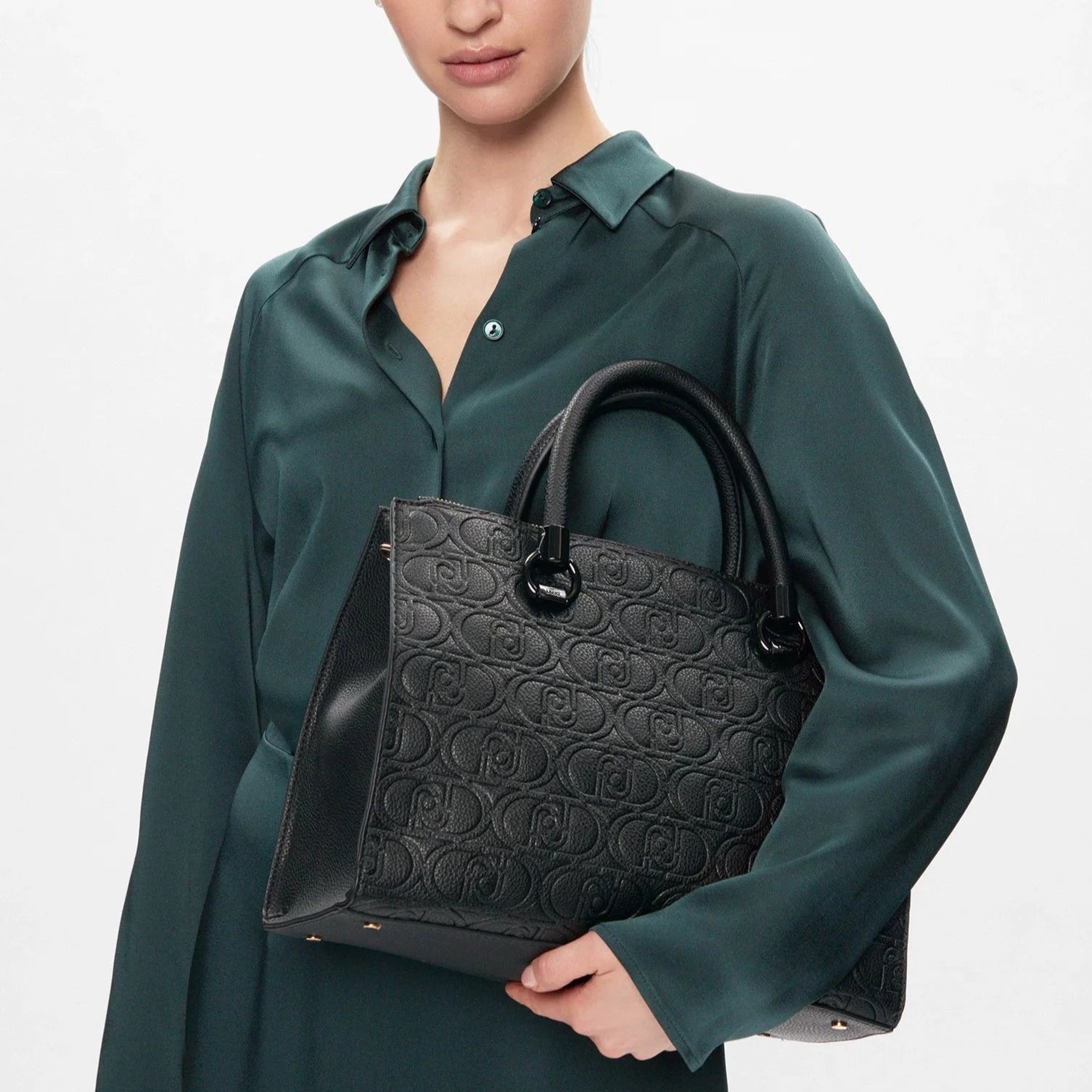 BORSA LIUJO SATCHEL DOUBLE ZIP