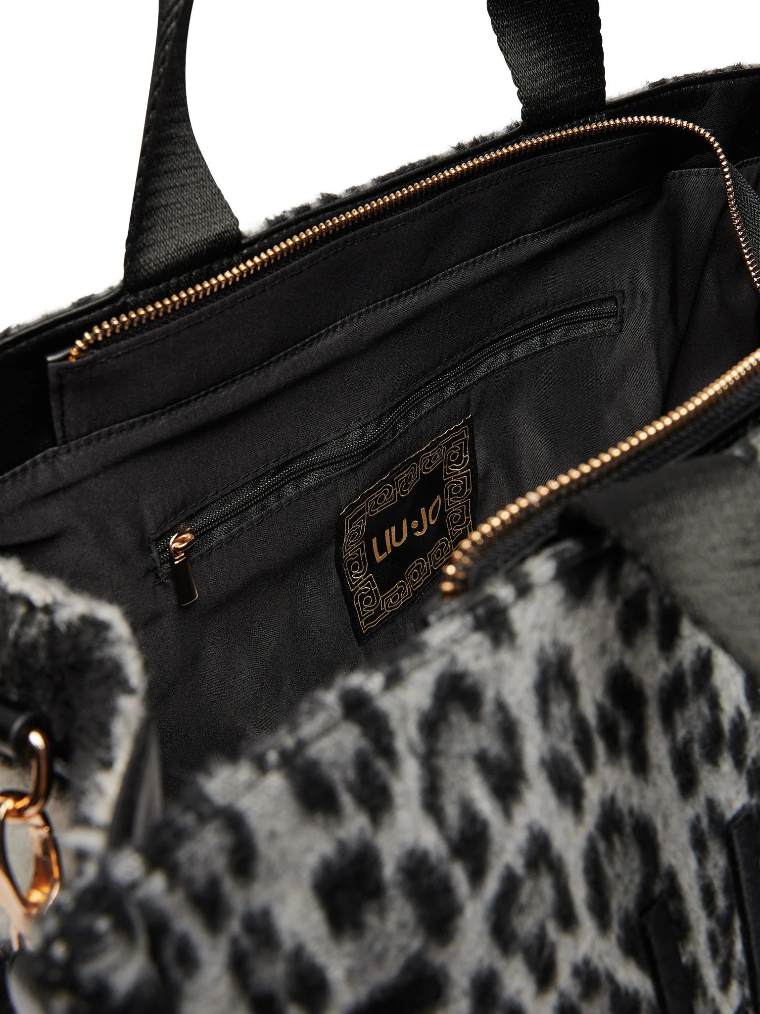 BORSA LIUJO TOTE PELO ANIMALIER
