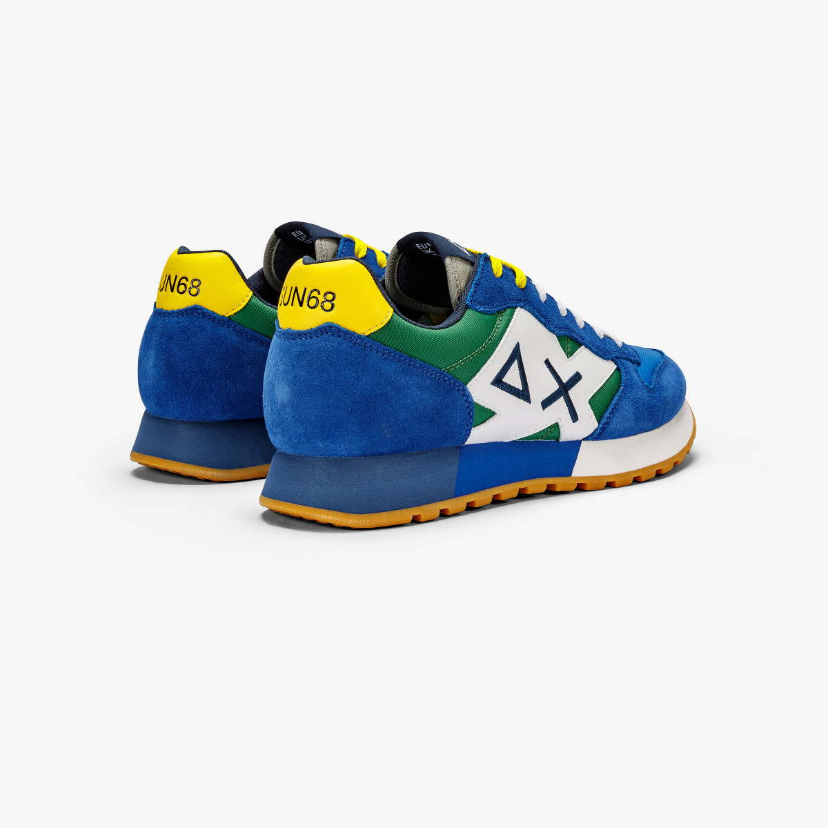 SCARPE SUN68 JAKI BICOLOR ROYAL VERDE