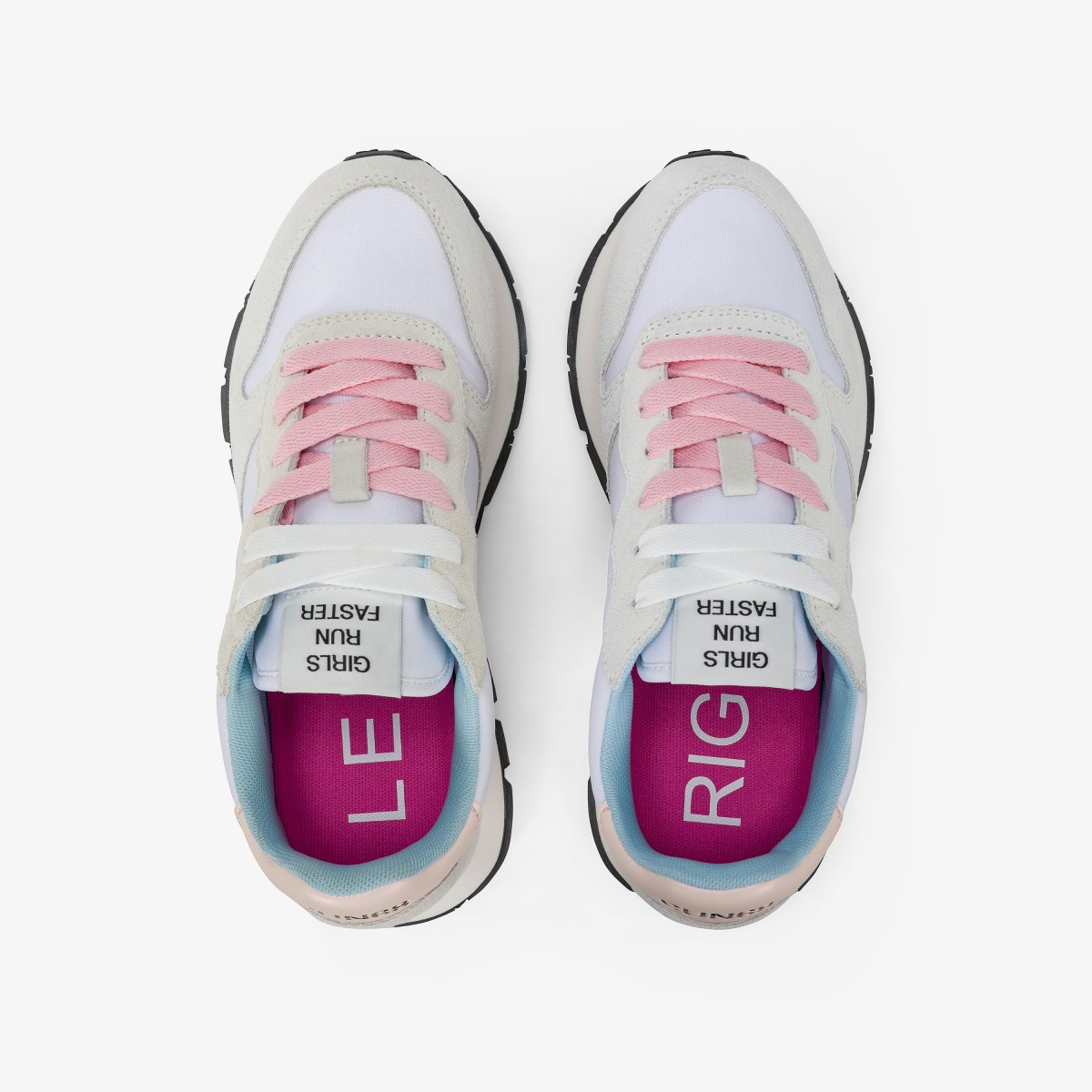 SCARPE SUN68 W ALLY SOLID NYLON BIANCO