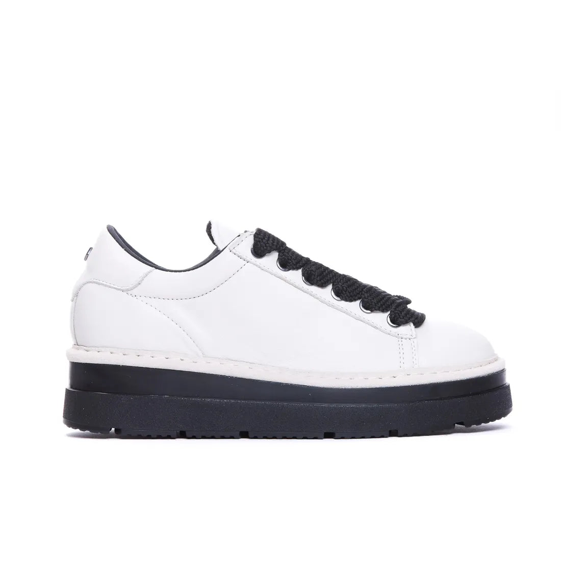 SNEAKER PANCHIC LOW PELLE LACEUP ICE