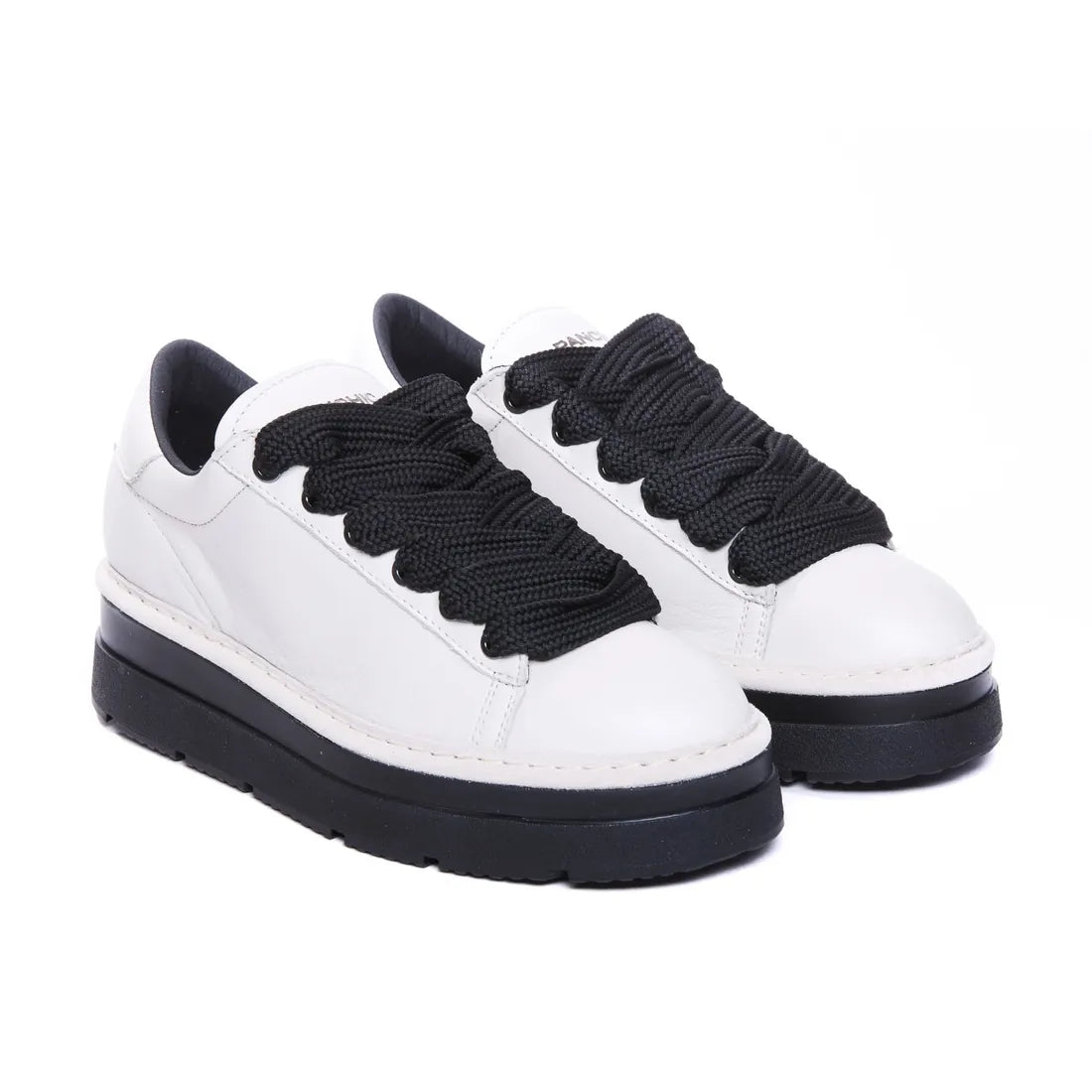SNEAKER PANCHIC LOW PELLE LACEUP ICE
