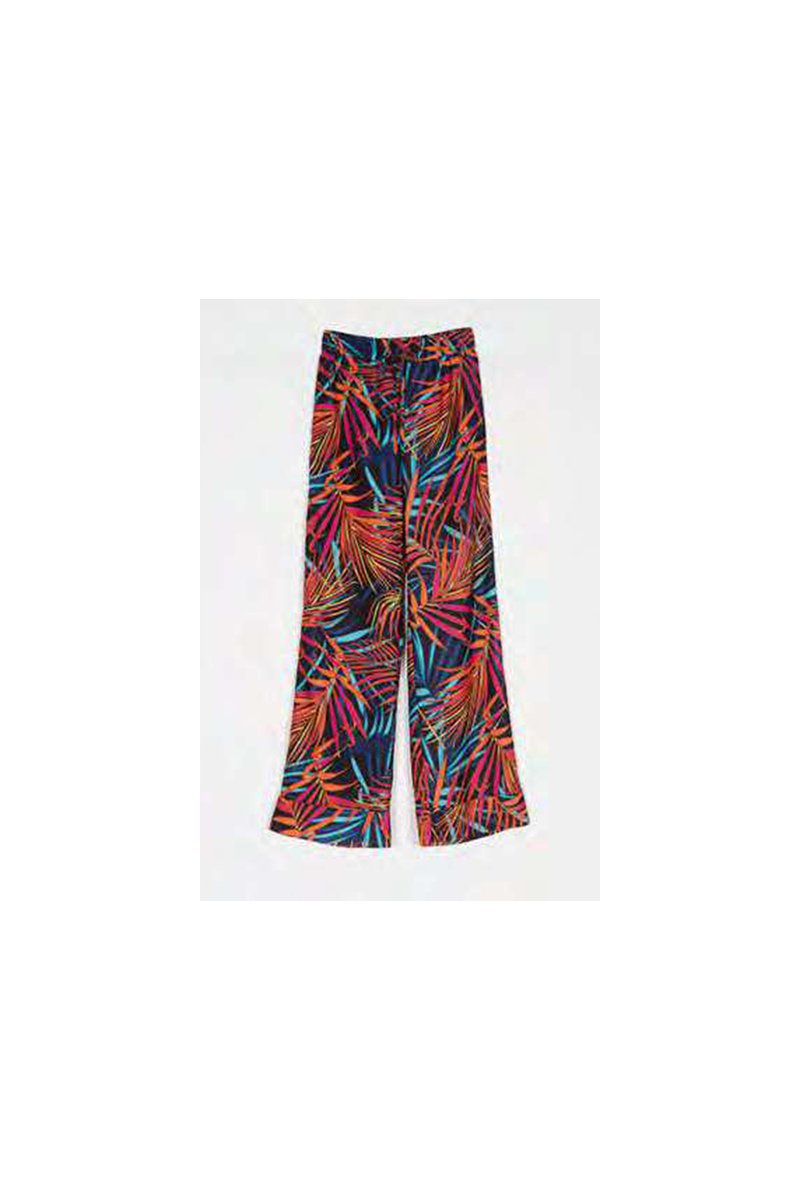 PANTALONE MY TWIN TWINSET FANTASY PALAZZO CREPE