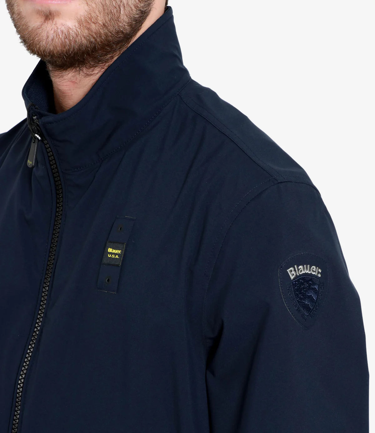 GIUBBINO BLAUER ANSON SFODERATO NYLON BISTRETCH