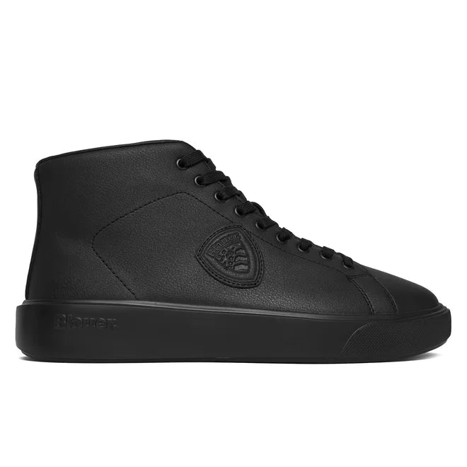 SCARPE BLAUER HIGH SNEAKER ALTA BUCK 08 NERO