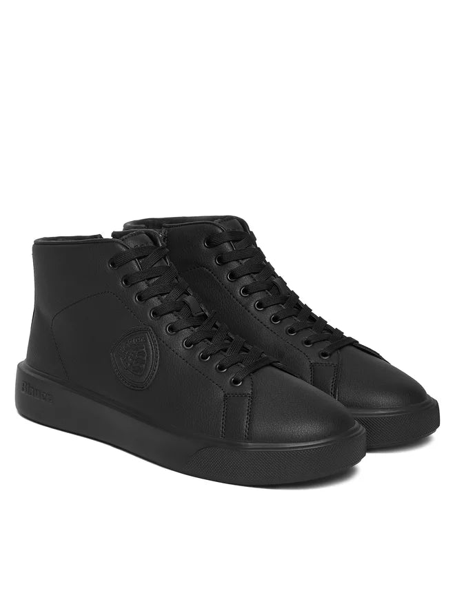 SCARPE BLAUER HIGH SNEAKER ALTA BUCK 08 NERO