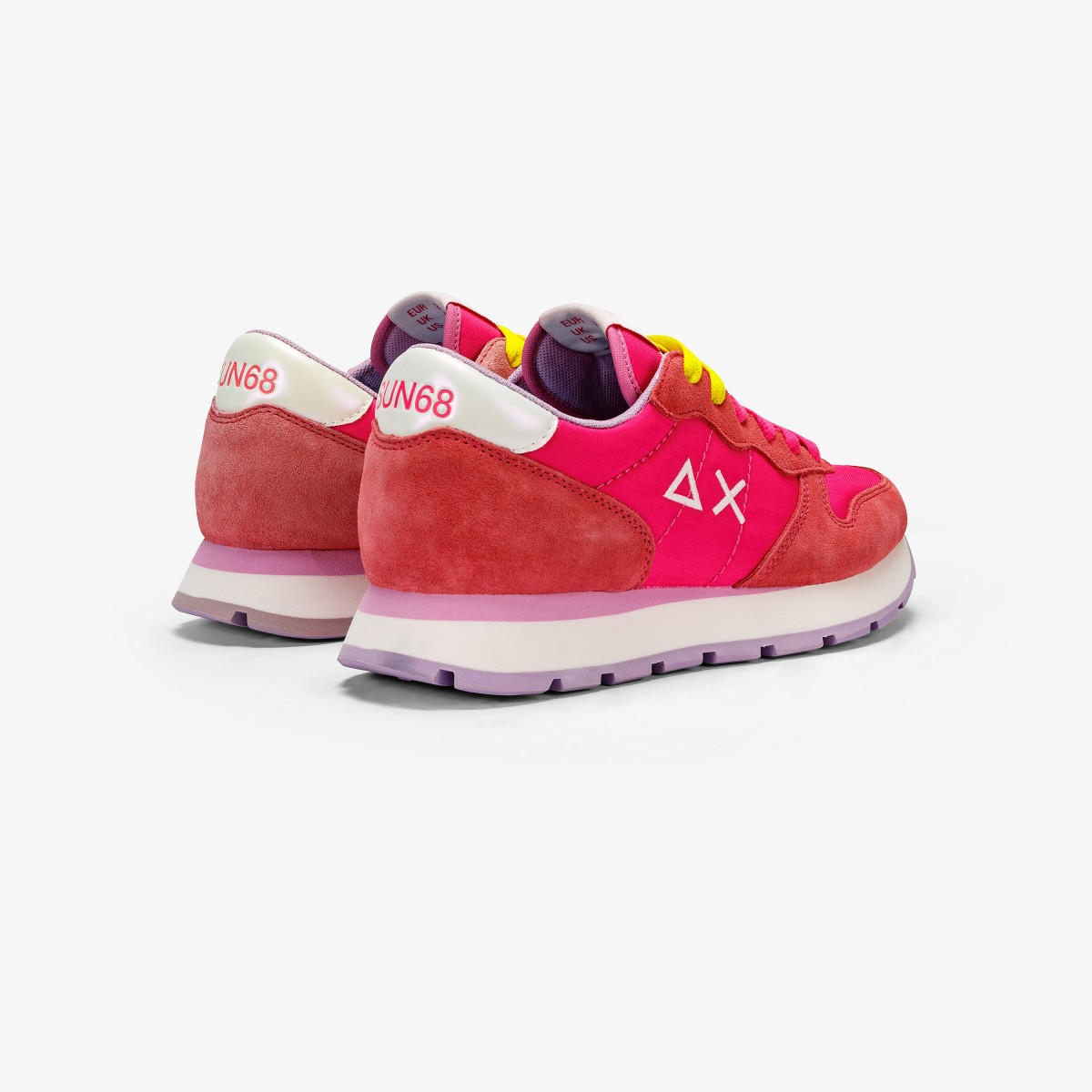 SCARPE SUN68 ALLY SOLID NYLON FUXIA