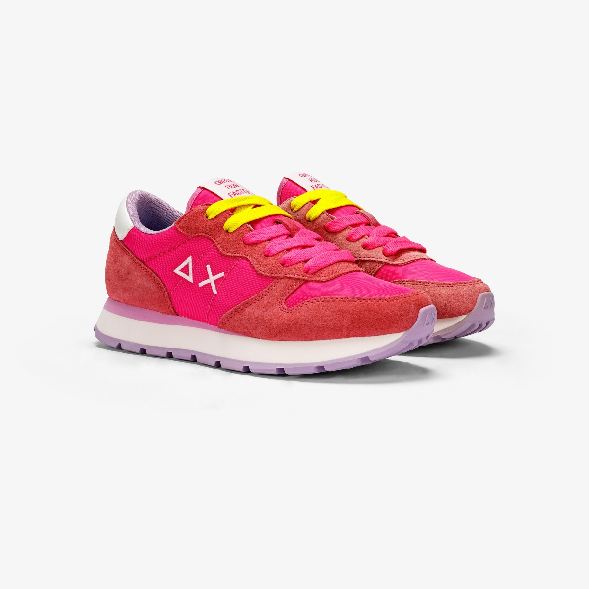 SCARPE SUN68 ALLY SOLID NYLON FUXIA