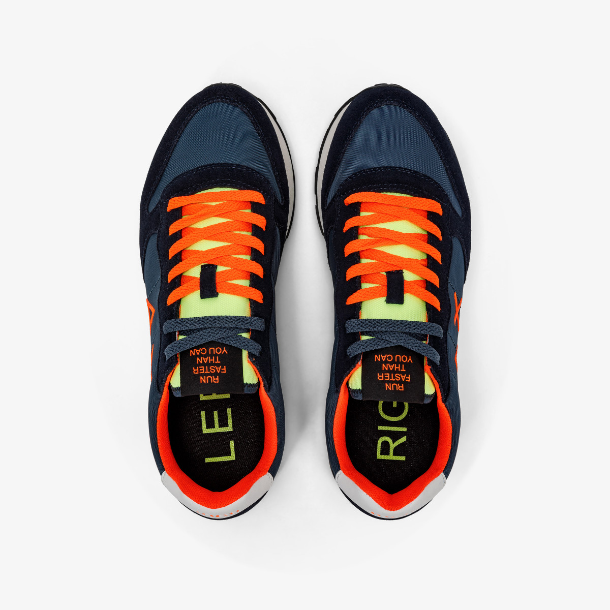 SCARPE SUN68 TOM FLUO NAVY BLU