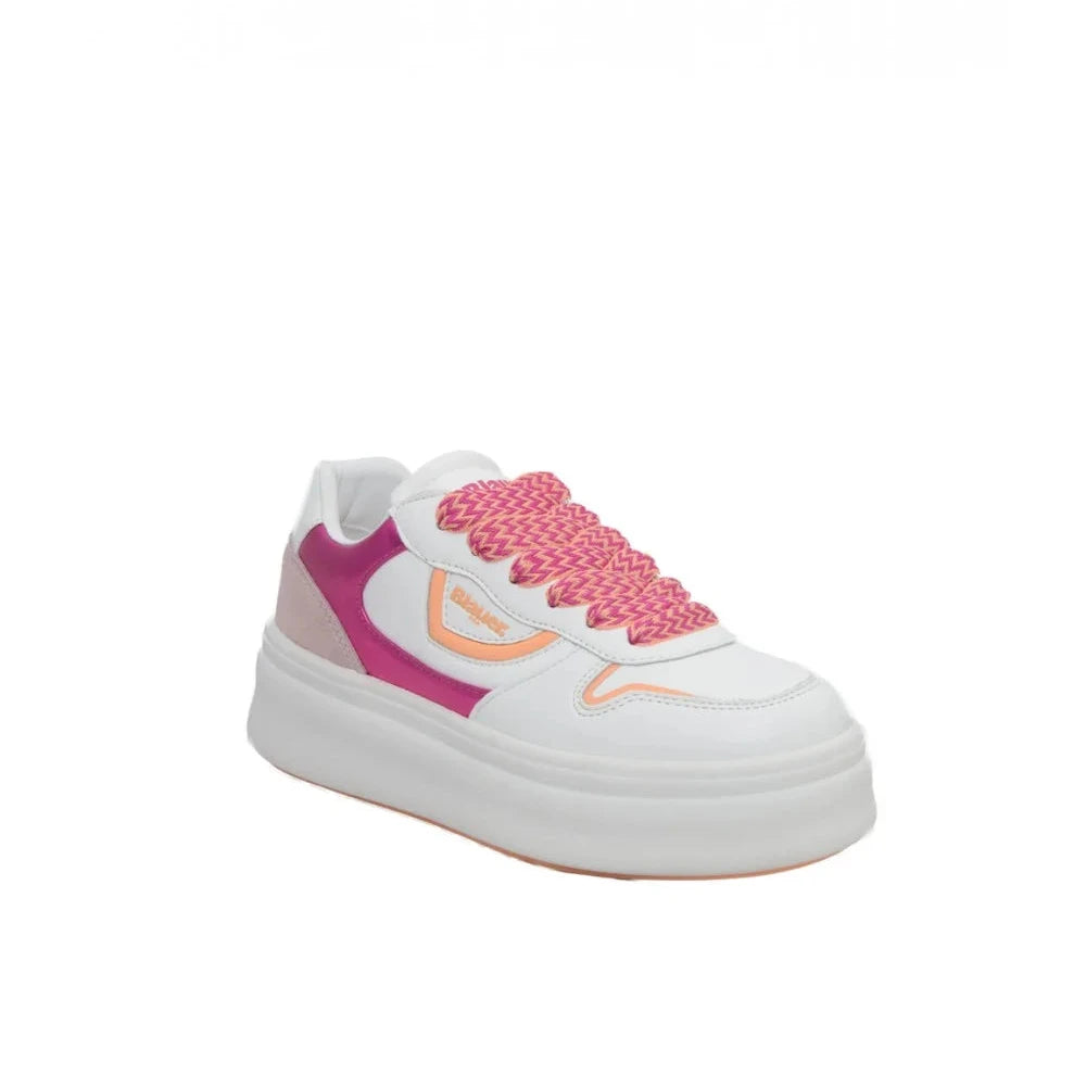 SCARPE BLAUER EMERY BIANCO FUXIA